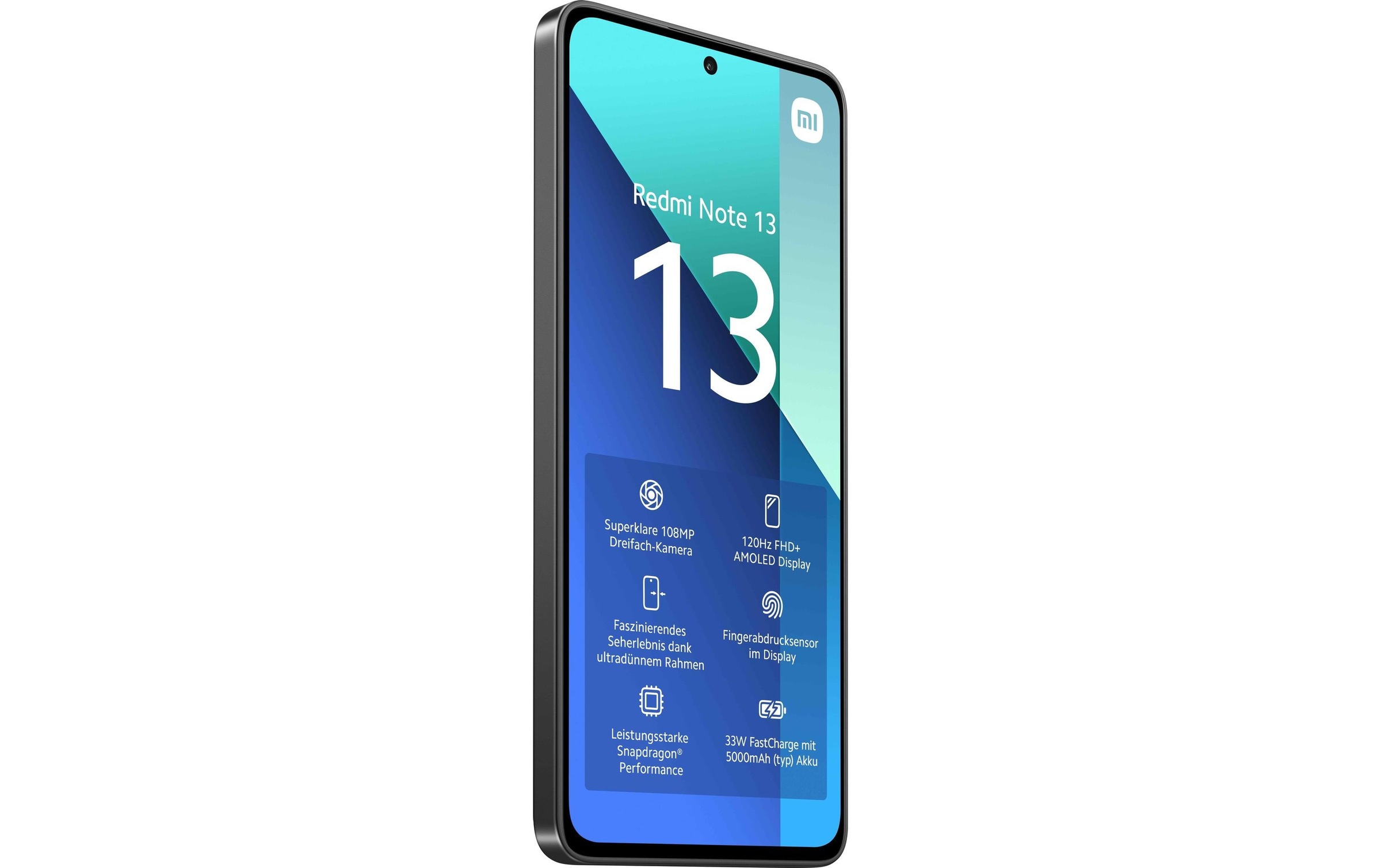 Xiaomi Smartphone »Note 13 128 GB Schwarz«, Schwarz