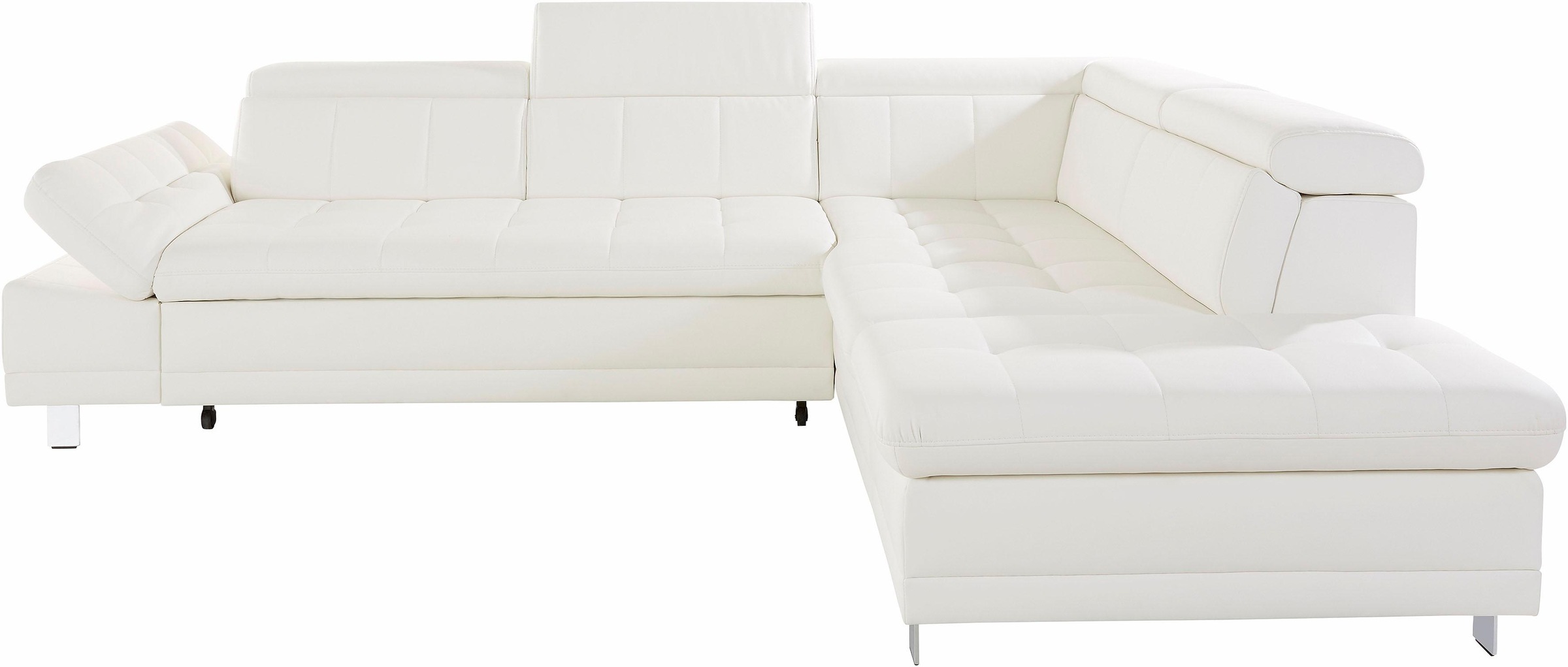 sit&more Ecksofa »Limit L-Form«, wahlweise mit Bettfunktion und Bettkasten