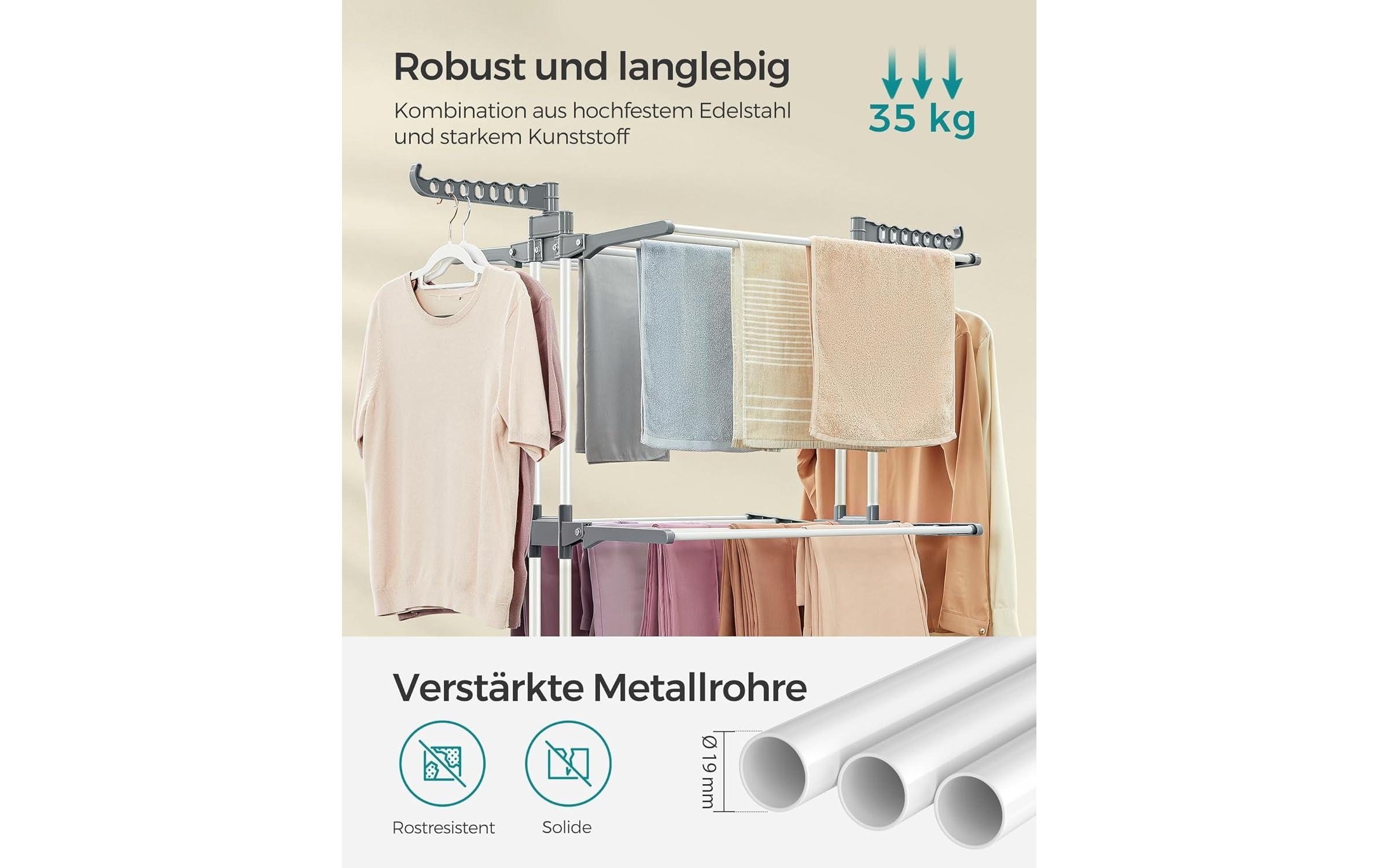 SONGMICS Séchoir à linge »126 m«