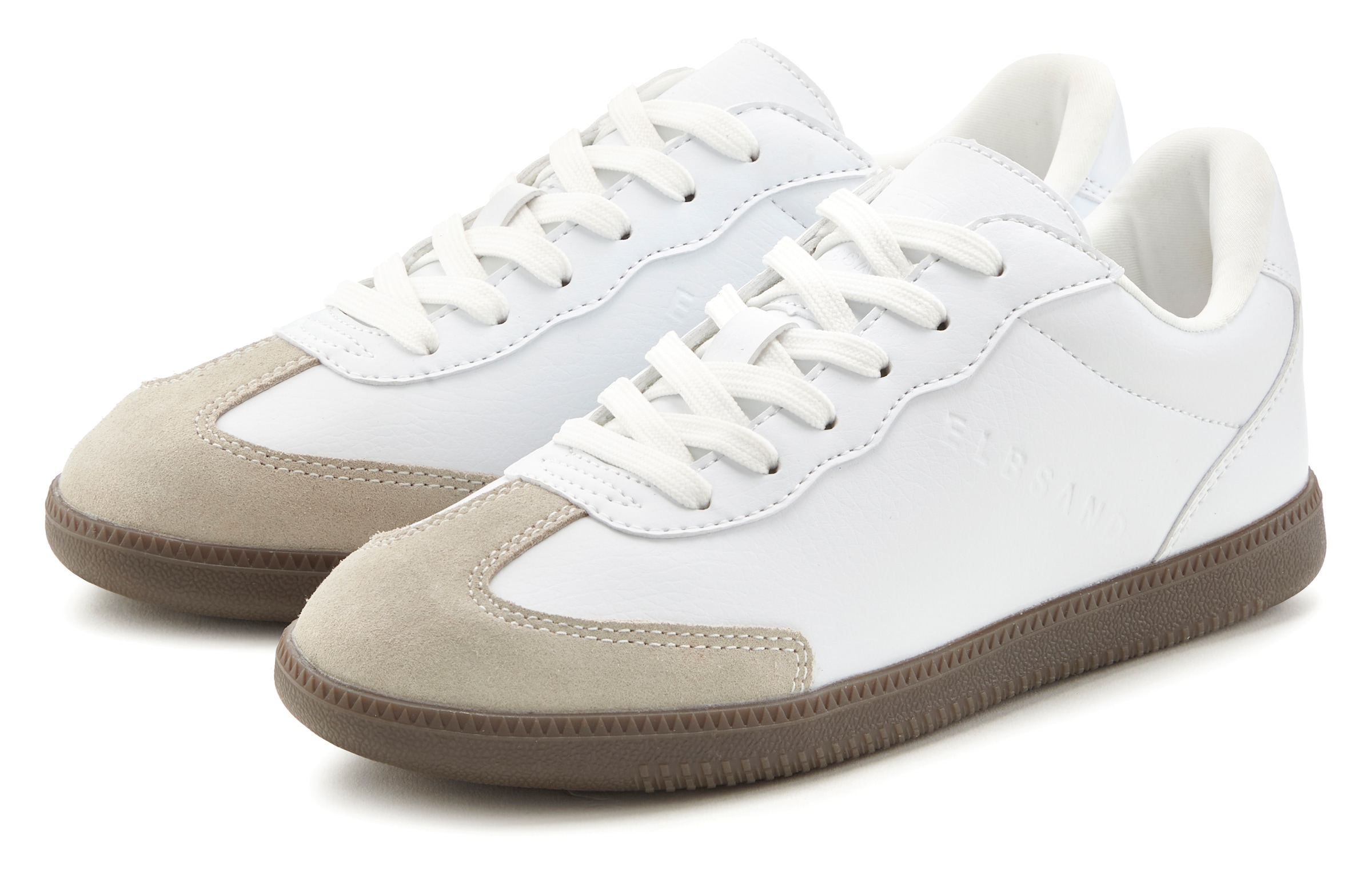 Image of Elbsand Sneaker "Freizeitschuh" Retro Sneaker, Halbschuh, Schnürschuh mit Lederanteil Unisex