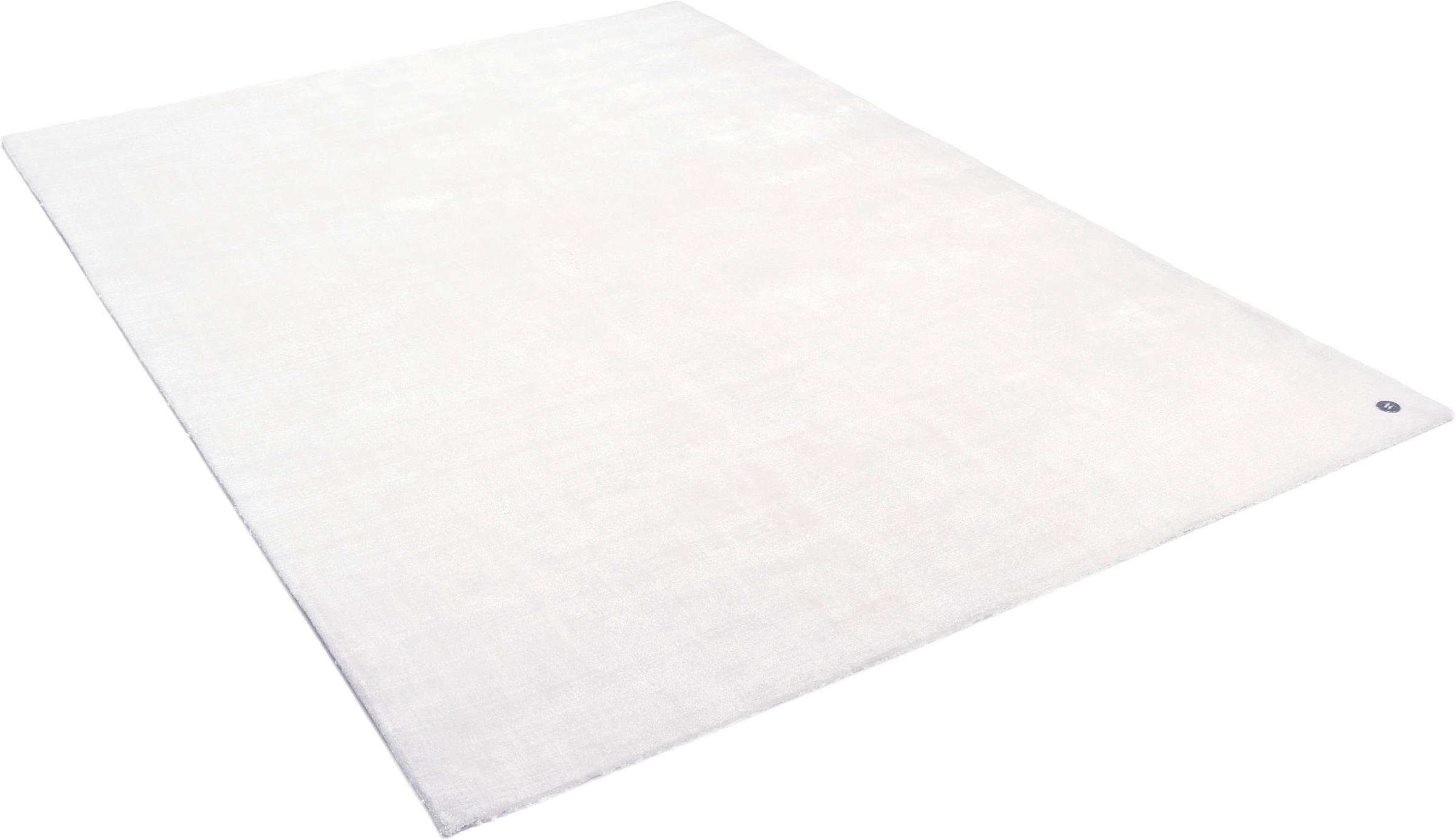 TOM TAILOR HOME Teppich »Shine uni«, rechteckig, 8 mm Höhe, Handweb Teppich, 100% Viskose, handgewebt, mit elegantem Schimmer