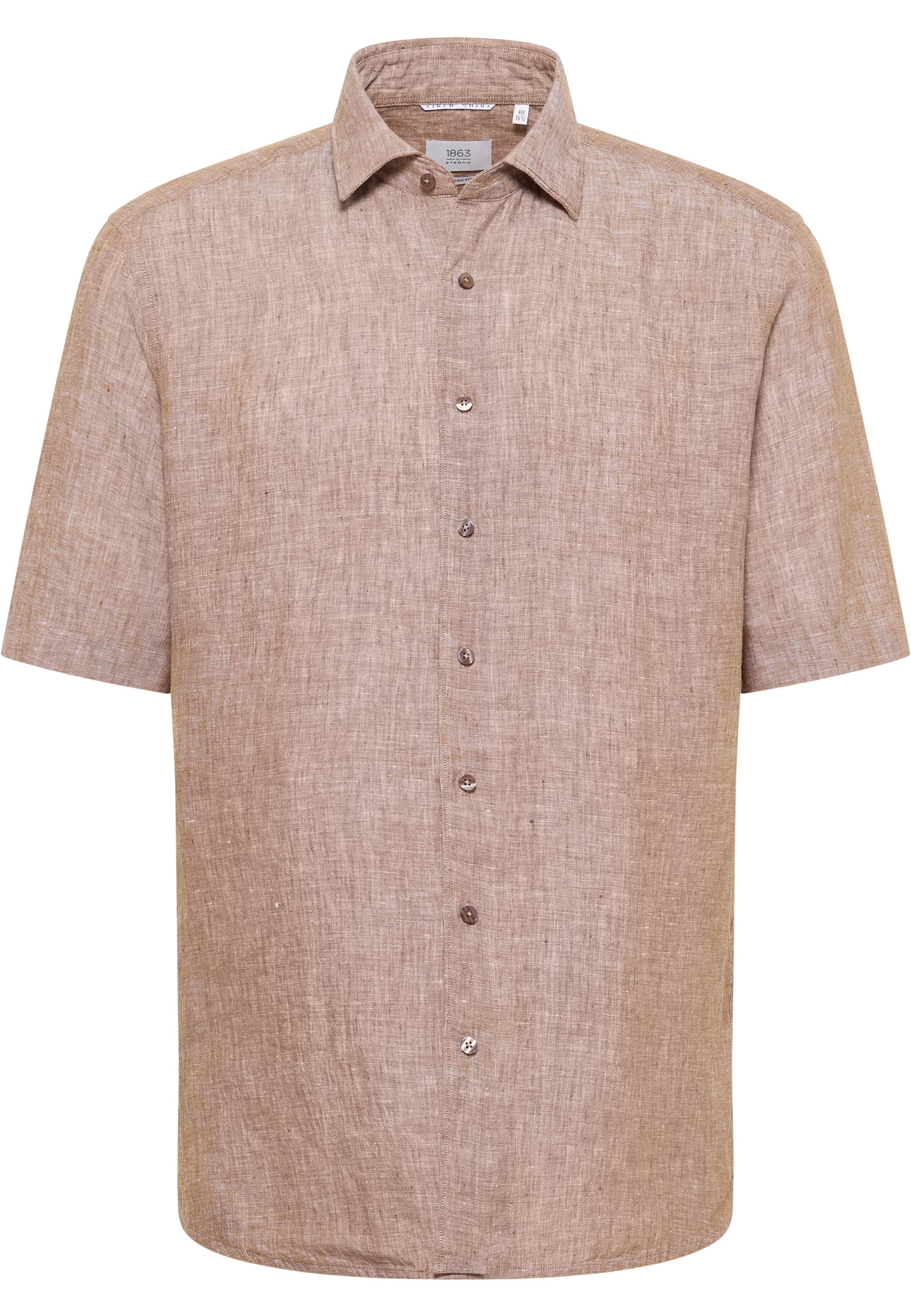 Eterna Chemise à manches courtes »MODERN FIT« EASY IRON (bügelleicht)