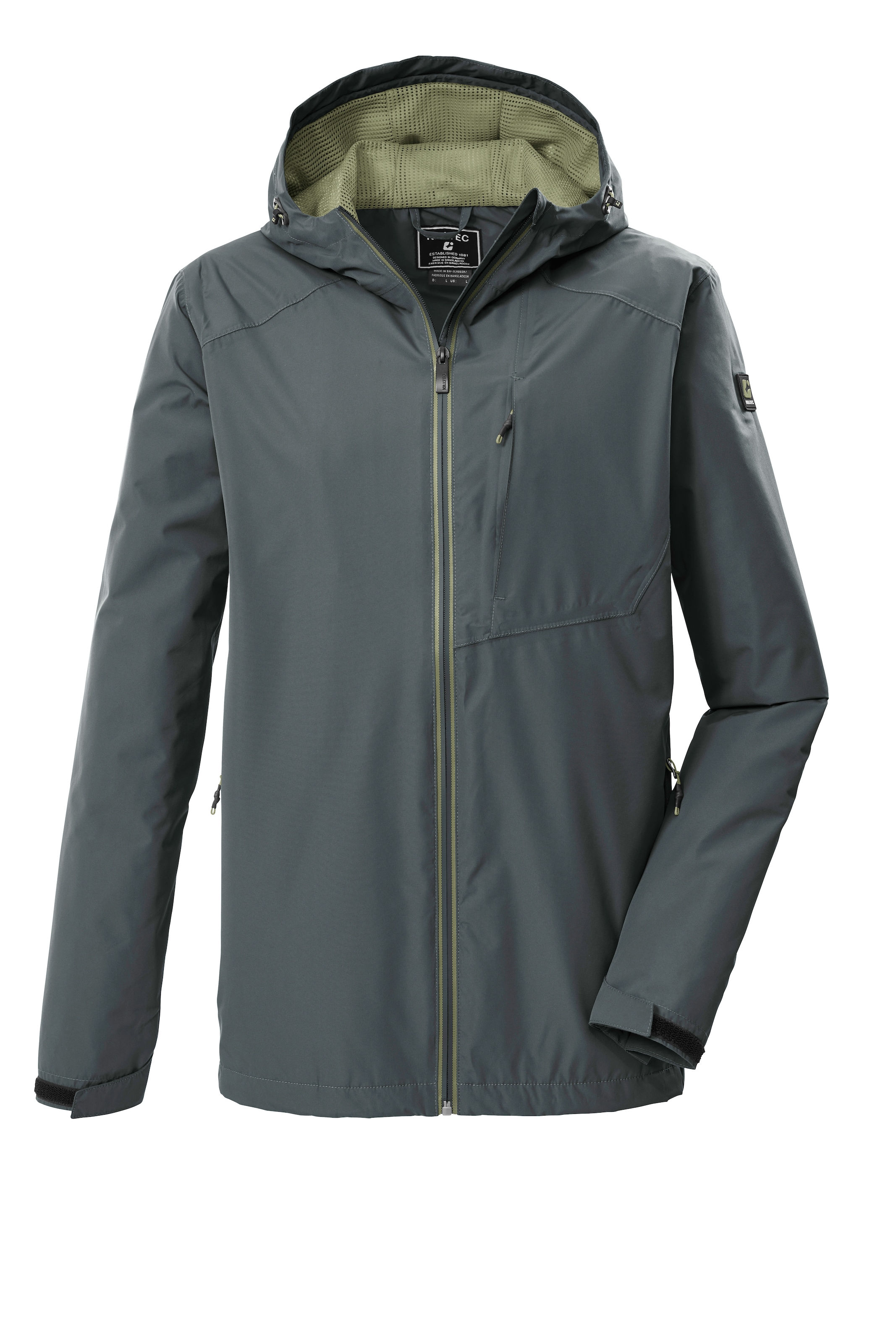 Killtec Funktionsjacke »KOS 56 MN JCKT« atmungsaktiv, wasserdicht, winddicht, Wassersäule 10000, aus Polyester