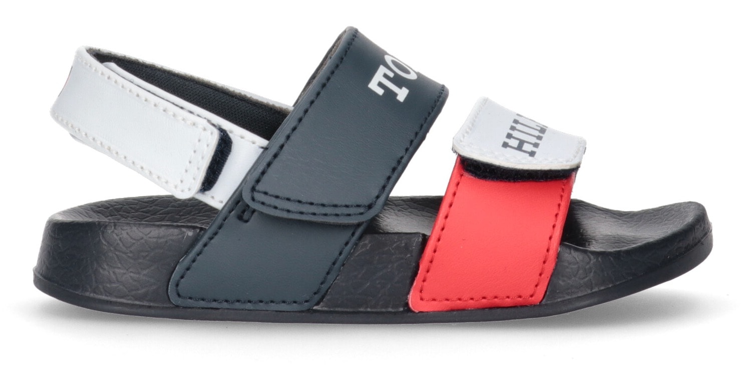 Badesandale »VELCRO SANDAL«, Sommerschuh, Poolslides, Klettschuh, mit Klettverschlüssen