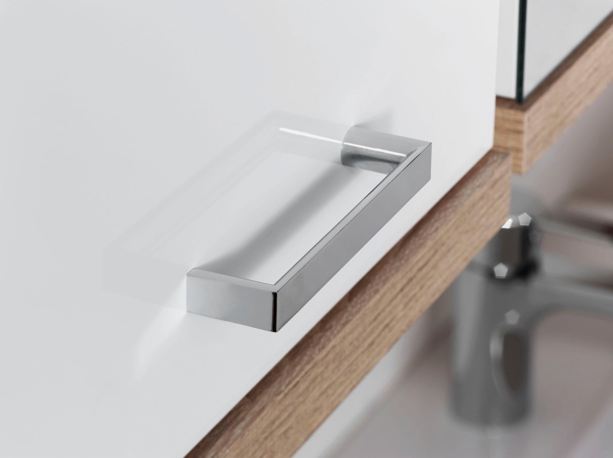 Homexperts Badmöbel-Set »Nusa«, (4 St.), Hochschrank, Waschbeckenunterschrank, Hängeschrank und Unterschrank