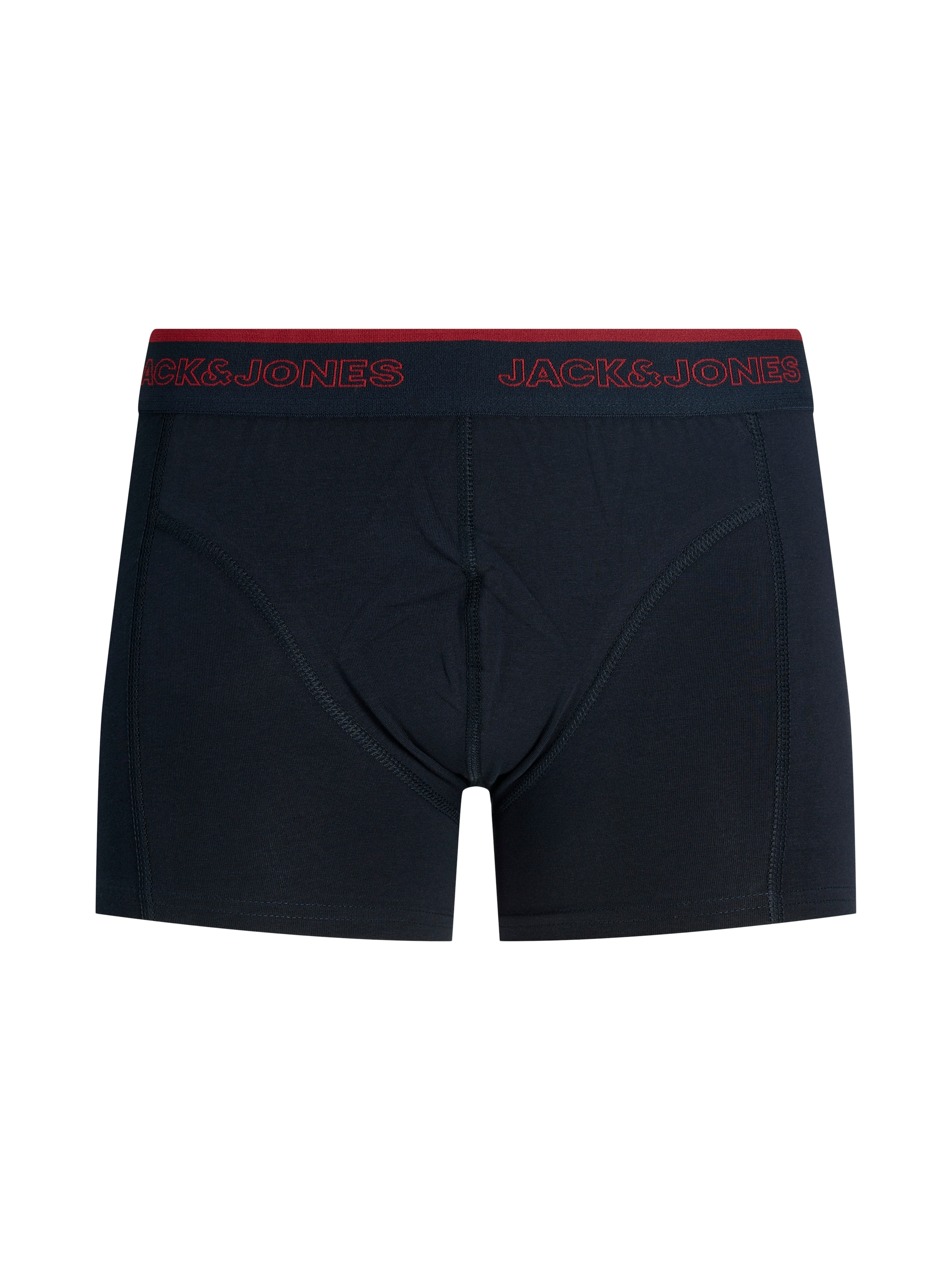 Jack & Jones Tronc »JACADRIAN SOLID TRUNKS 7 PACK« Paquet, 7 cuis mélange de coton, ceinture élastique