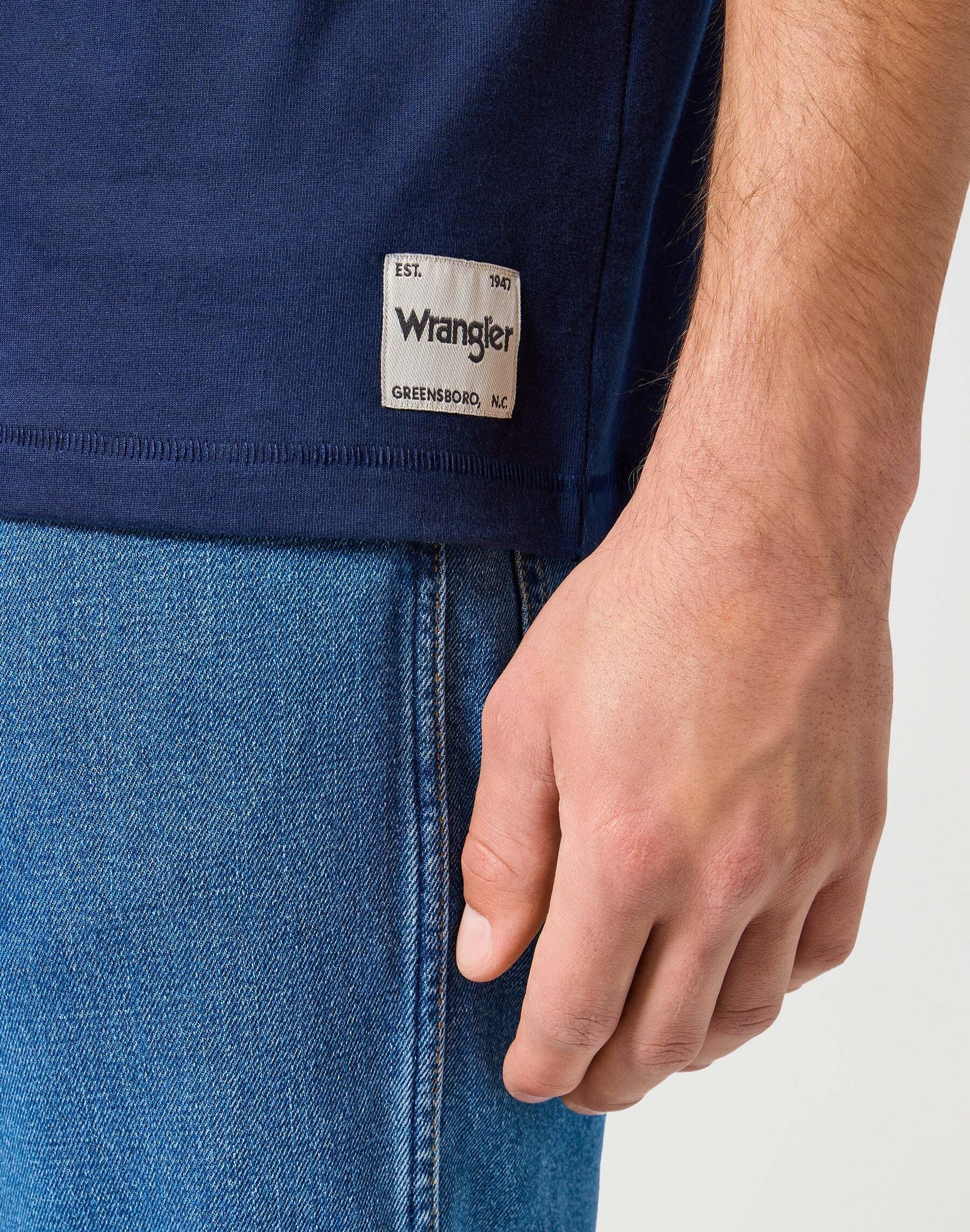 Wrangler T-Shirt »WRANGLER T-shirt Shortleeves Solid Tee«