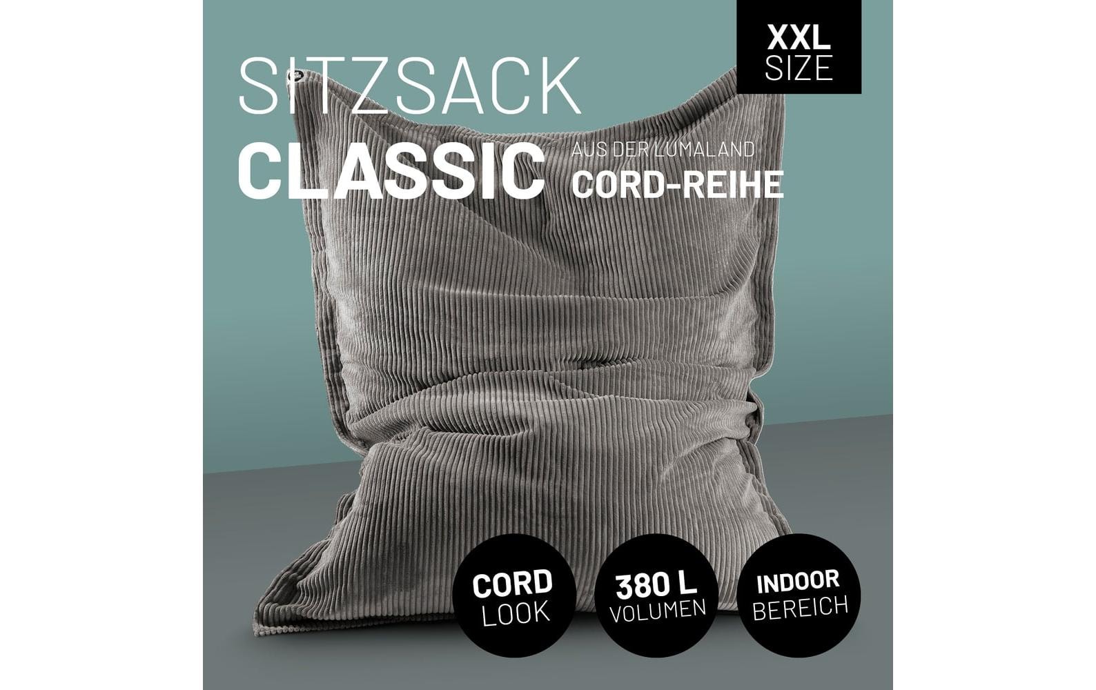 Lumaland Sitzsack »Cord 380 l«