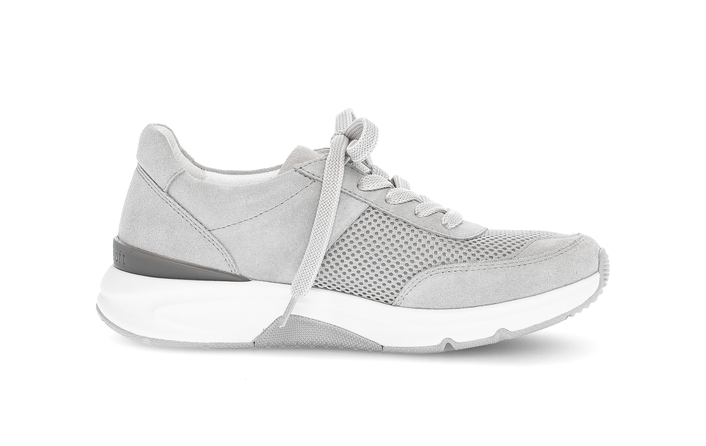 rollingsoft Baskets compensées  in sportivem Design, Freizeitschuh, Halbschuh, Schnürschuh