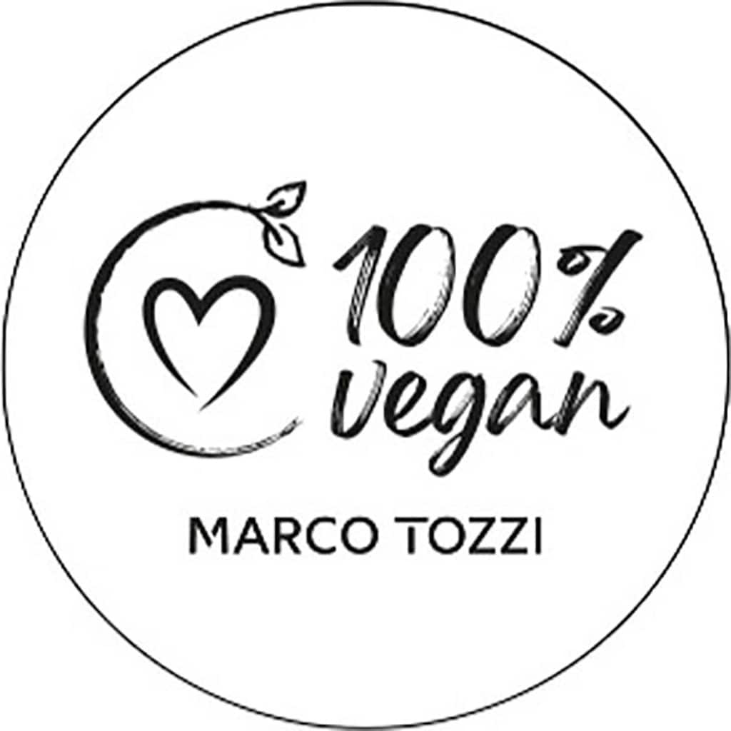 MARCO TOZZI Keilsandalette, Sommerschuh, Sandale, Keilabsatz, in veganer Verarbeitung