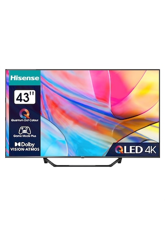 QLED-Fernseher »Hisense TV 43A7KQ, 43", 4K, QLED«, 110 cm/43 Zoll