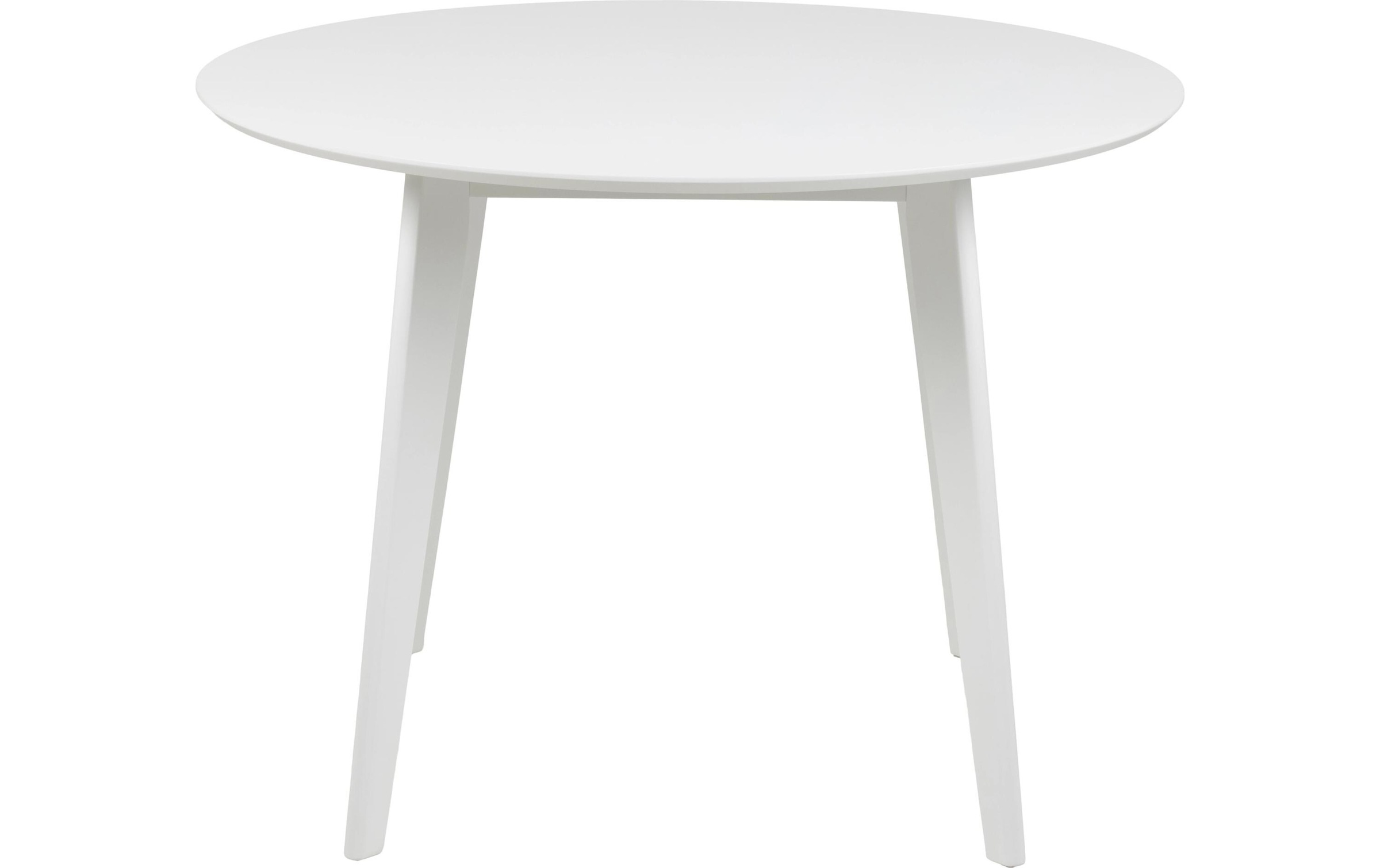 AC Design Esstisch »Roxby Ø 105 x 76 cm, Weiss«