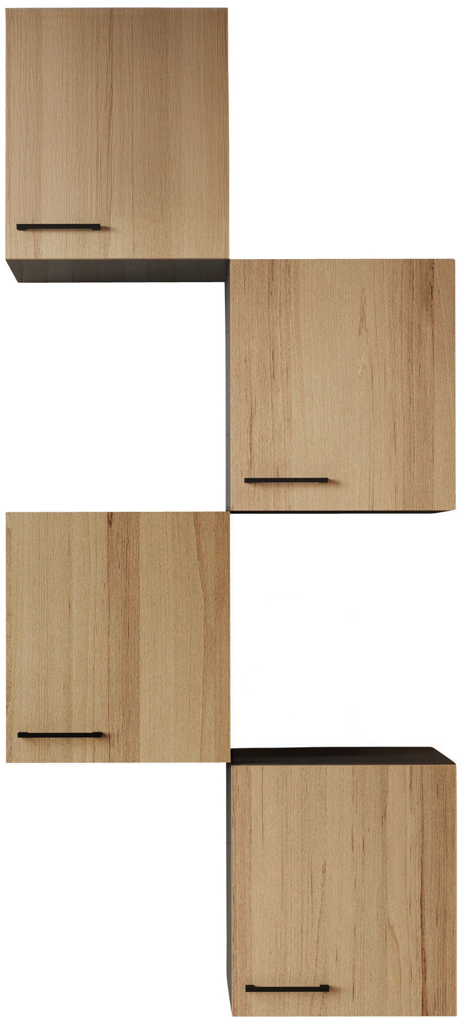 RESPEKTA Armoire suspendue »Oliver« zerlegt, mit Soft Close Funktion, 4x 50 cm Oberschränke