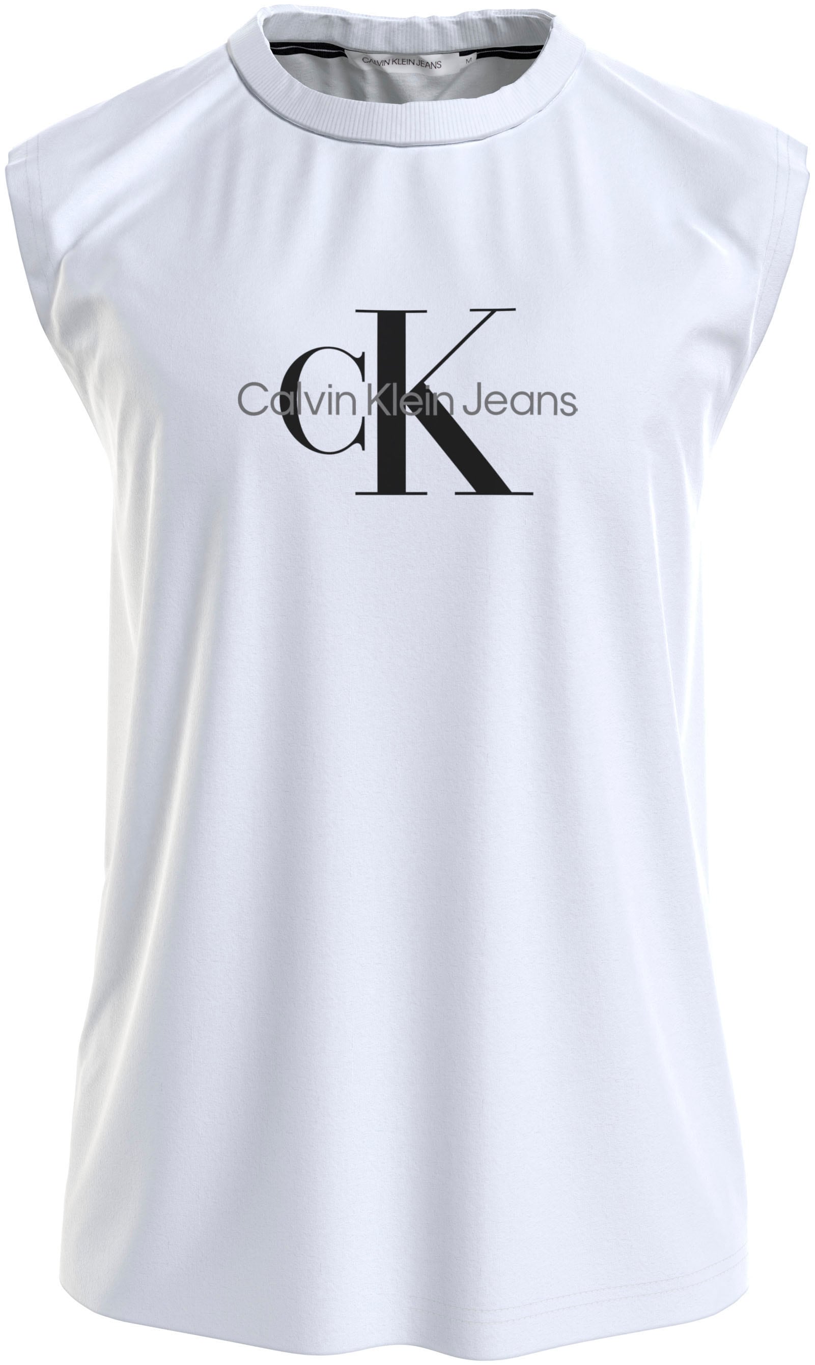 Calvin Klein Jeans T-Shirt »MONOLOGO SLEEVELESS TEE«, mit Markenlabel