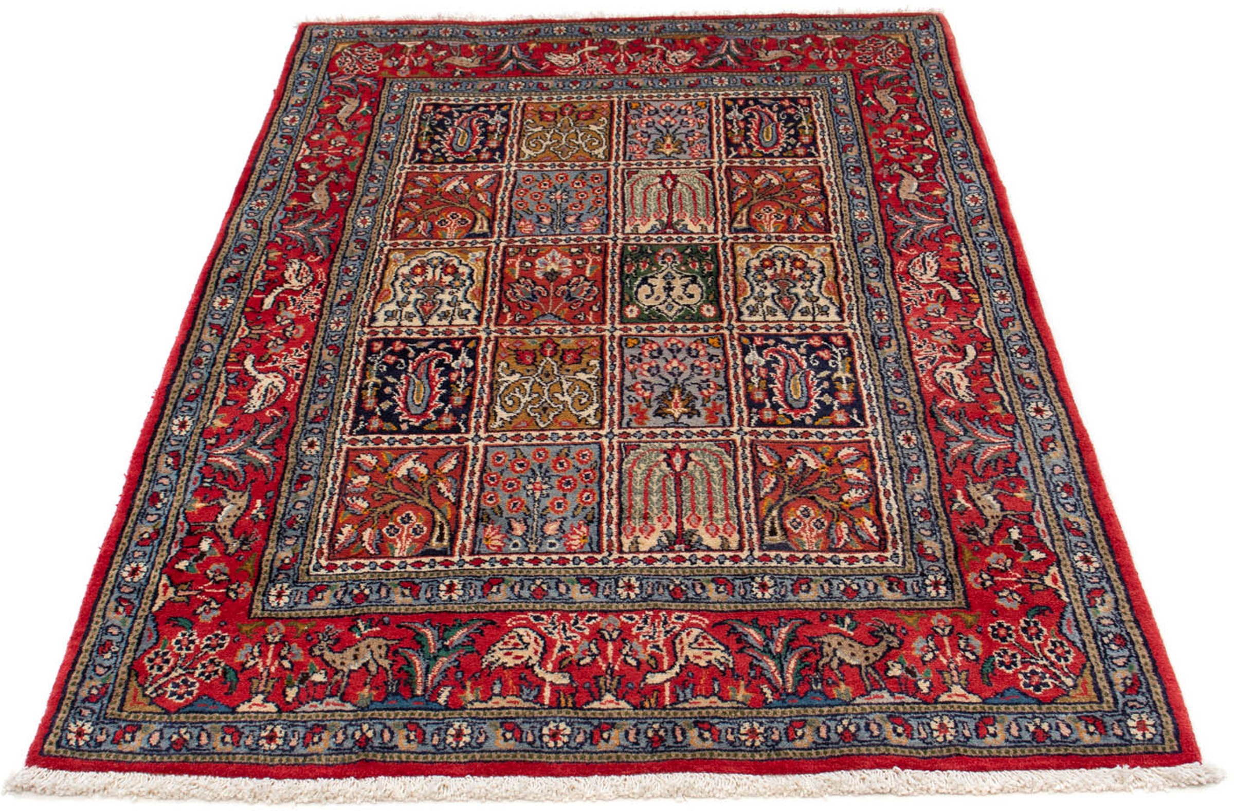 Image of morgenland Orientteppich »Perser - Classic - 148 x 98 cm - rot«, rechteckig, 10 mm Höhe, Wohnzimmer, Handgeknüpft, Einzelstück mit Zertifikat bei Ackermann Versand Schweiz