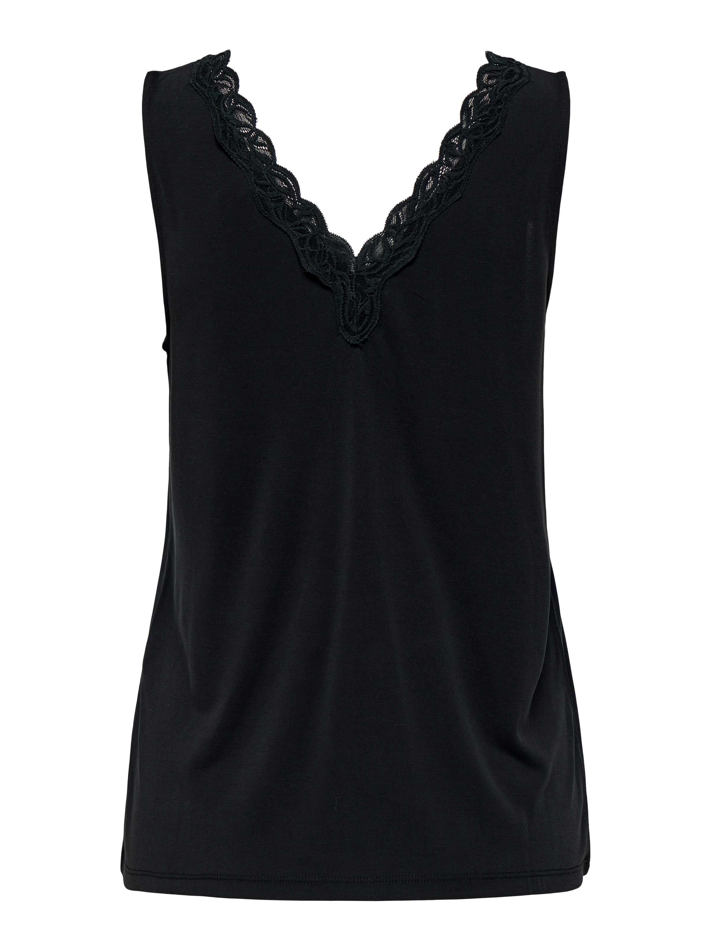 ONLY Spitzentop »ONLFREE LIFE S/L V-NECK LACE MIX TOP JRS«