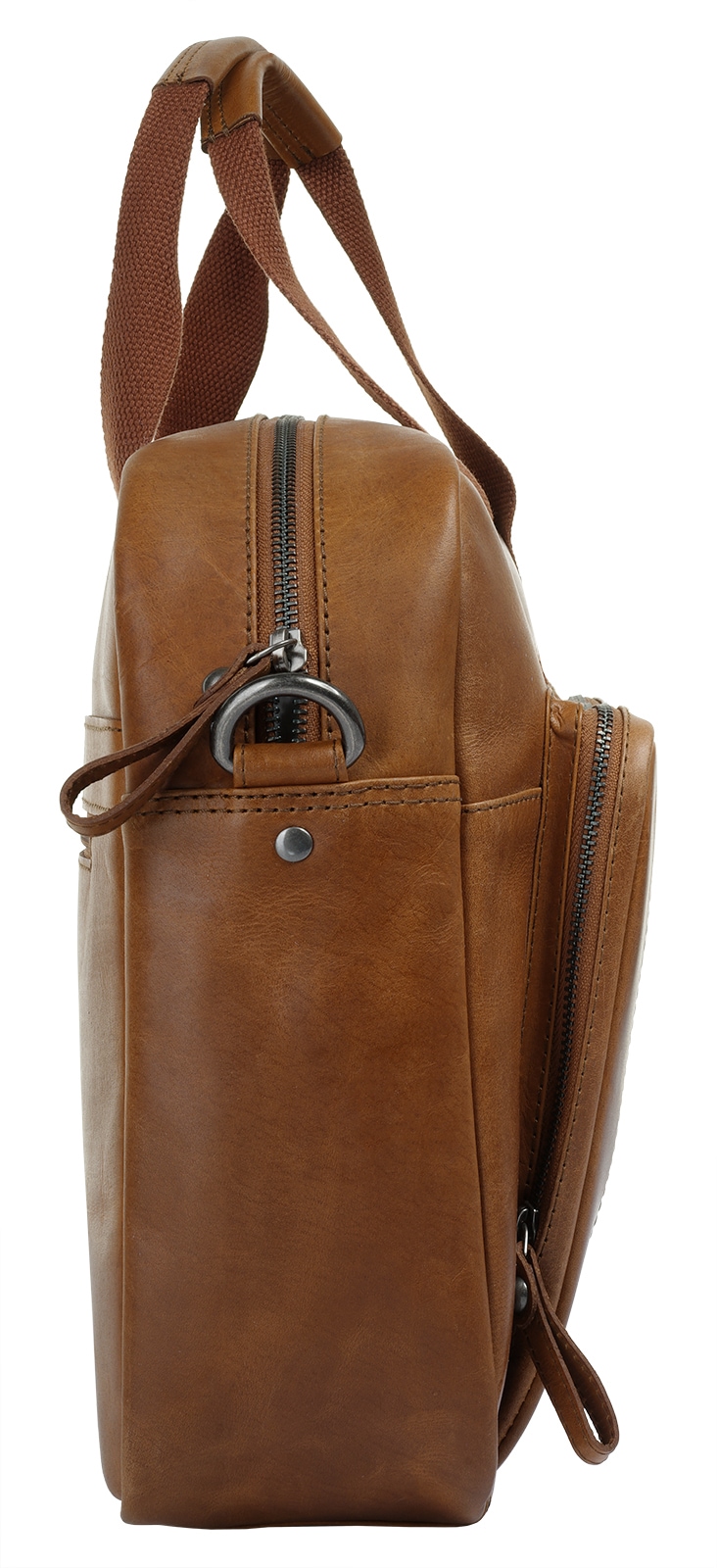 Sansibar Aktentasche »Businessbag Black«, echt Leder