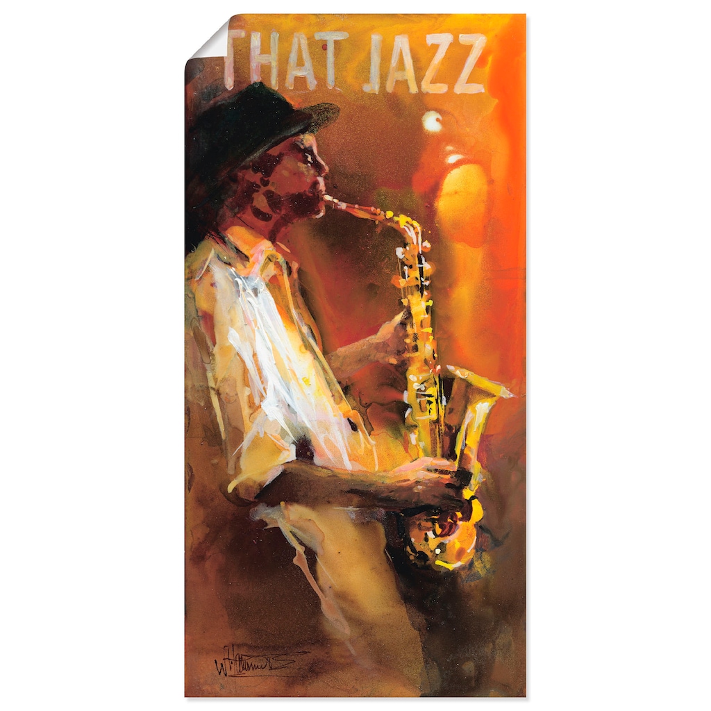 Artland Wandbild »Jazz«, Musiker, (1 St.)