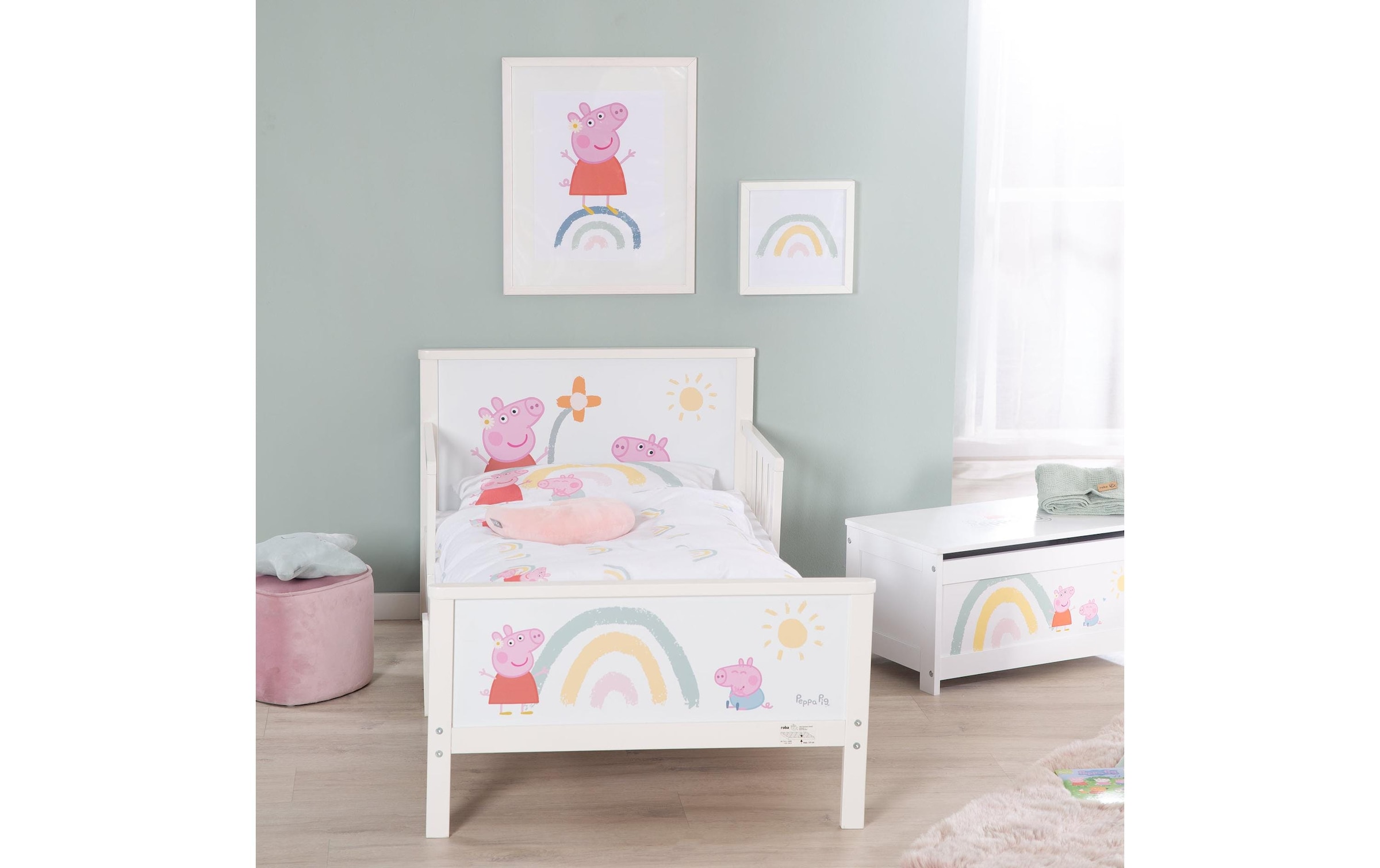 roba® Kinderbett »Peppa-Pig 70 x 140 cm«