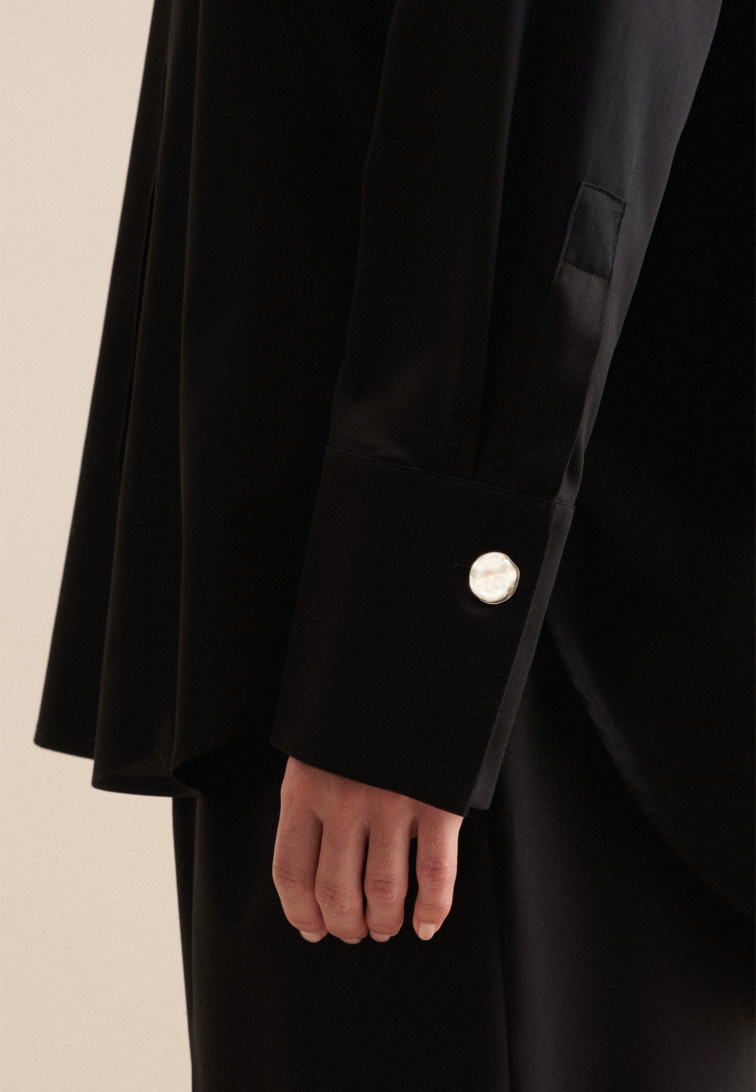 seidensticker Blouse chemise »Schwarze Rose« 1/1 Kragen Uni