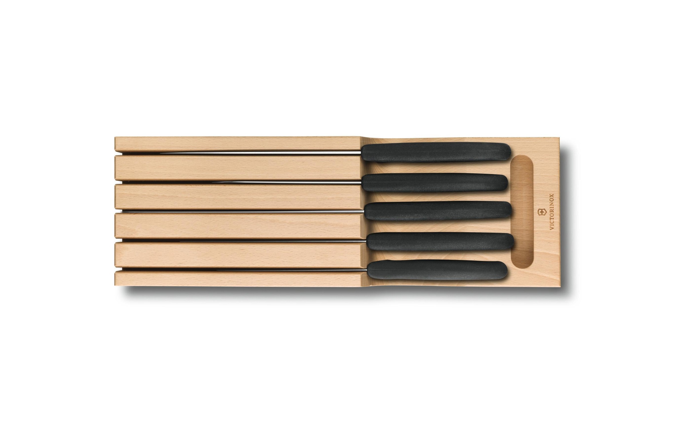 Victorinox Messerblock »Fibrox 5-teilig«, Herkunftsland Kroatien
