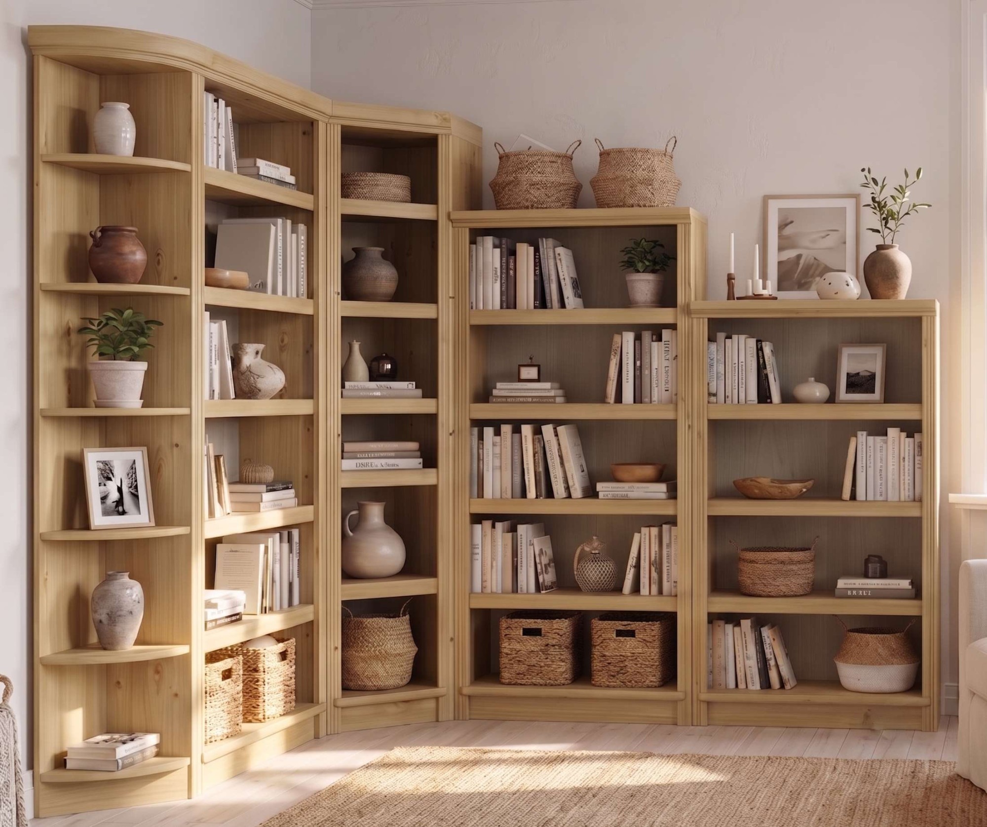 GOODproduct Bücherregal »Soeren« aus massiver Kiefer, Tiefe 29 cm, FSC®-zertifiziert