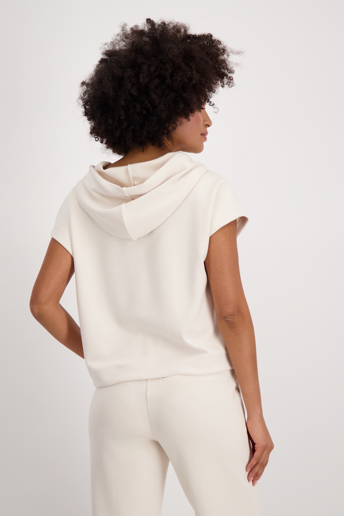 Monari Sweatshirt »Sweatshirt Druckschrift«, Mit Rundhalsausschnitt