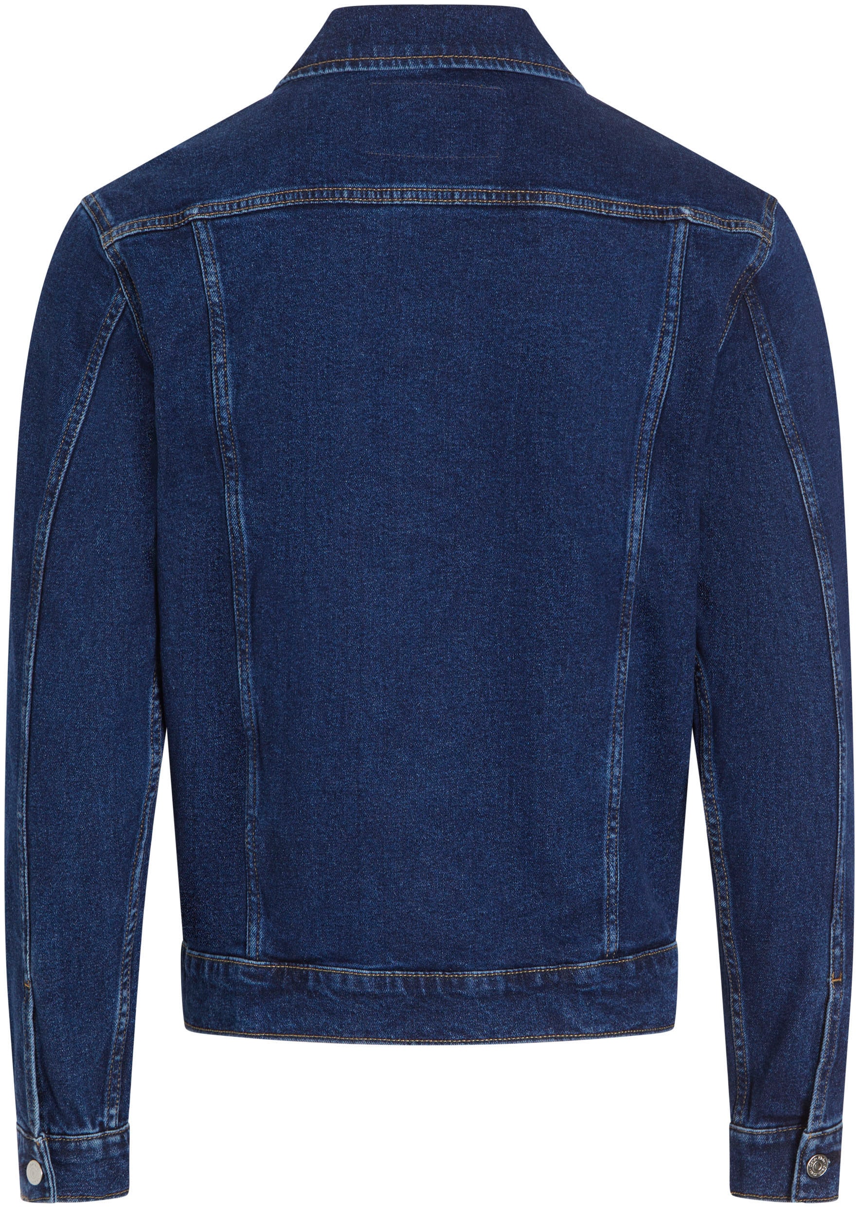 Calvin Klein Jeans Jeansjacke »SLIM DENIM JACKET«, Brusttaschen, Logodruck