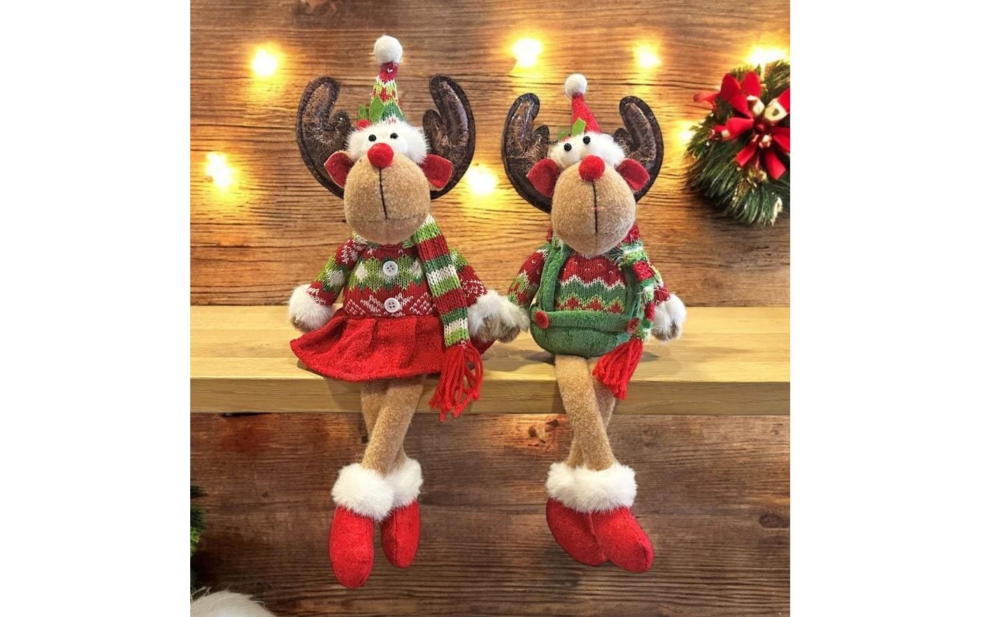   Weihnachtsfigur »Dameco Rentier 2-er Set«