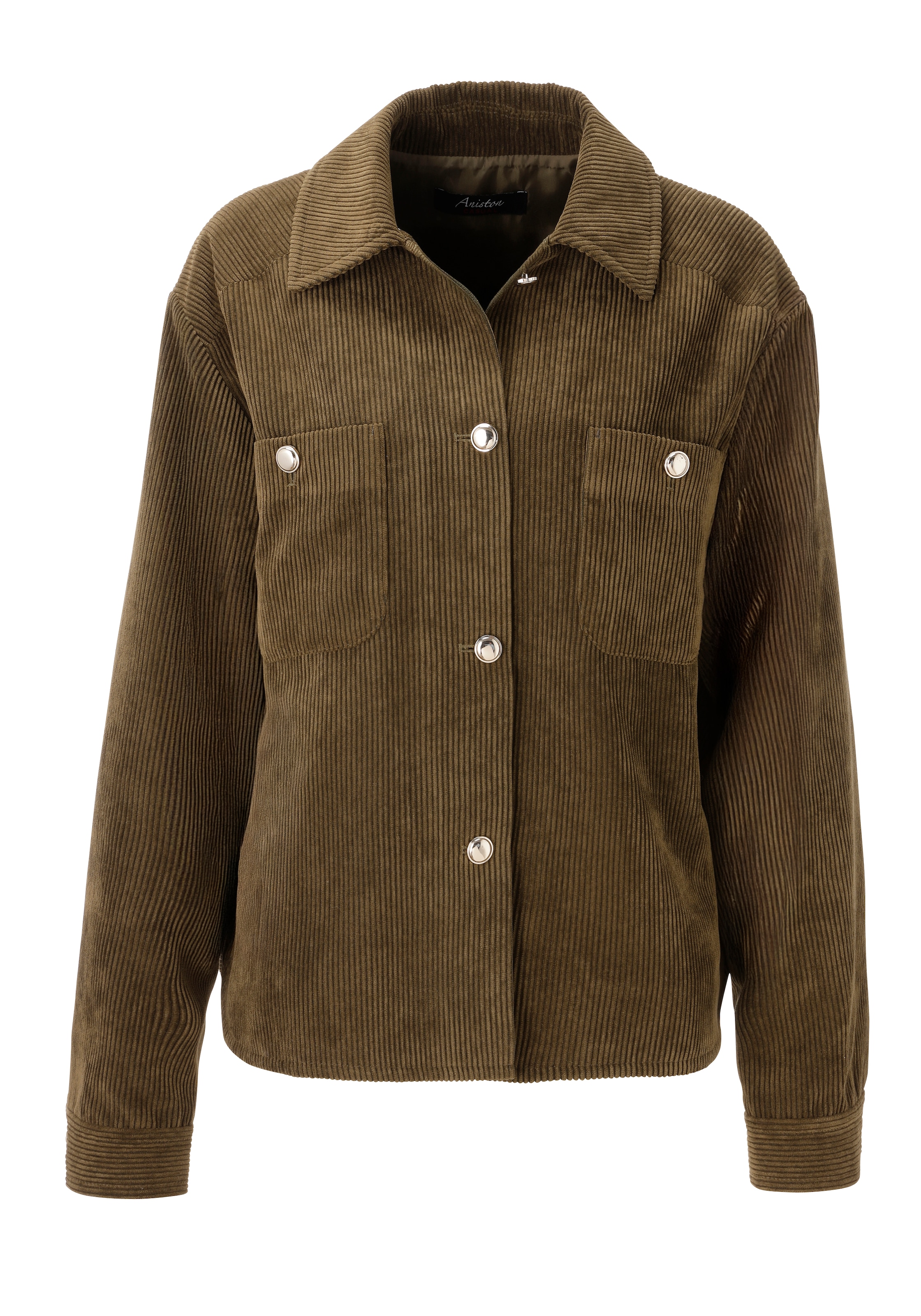 Aniston CASUAL Veste courte en velours côtelé doux - NOUVELLE COLLECTION