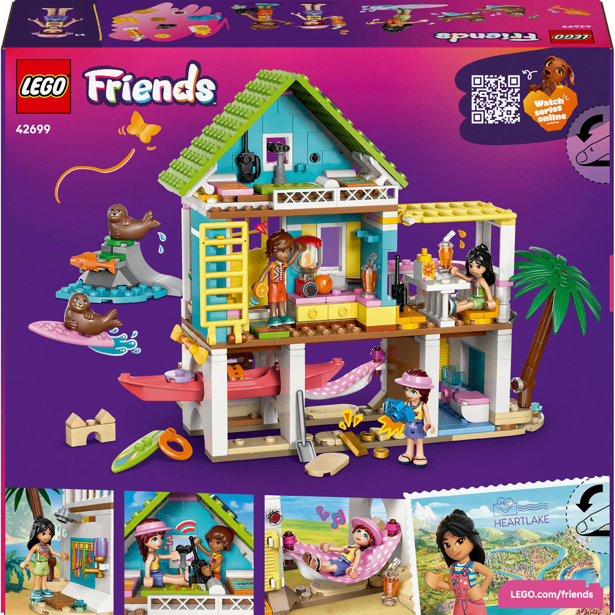 LEGO® Pions de construction »Strandhaus mit Robben (42699), LEGO Friends« Made in Europe