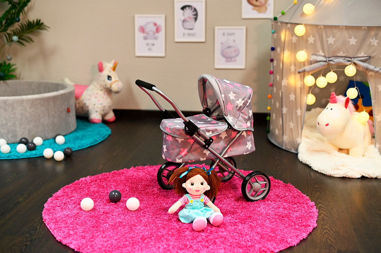 Knorrtoys® Kombi-Puppenwagen »Mini Lili«