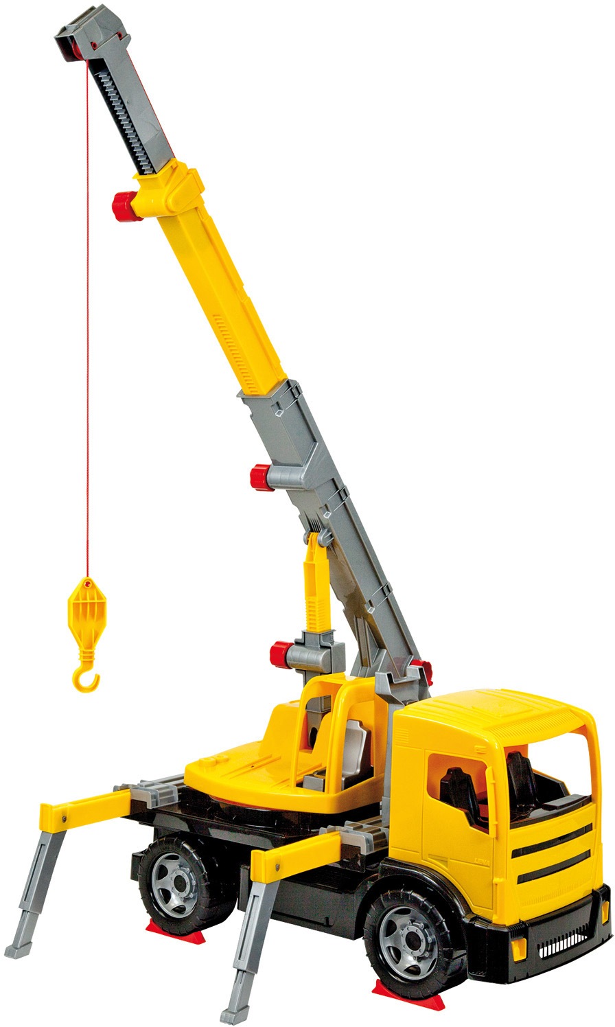 Lena® Jouet ambulance »Giga Trucks, gelb-schwarz« Made in Europe