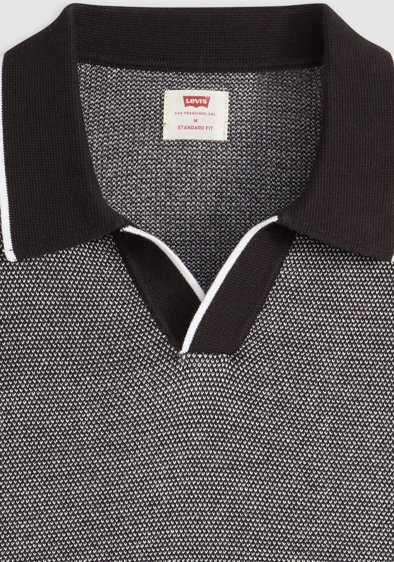 Levi's® Poloshirt »LV POLO SKIPPER KNIT MULTI-COLOR«, Kragen ohne Verschluss