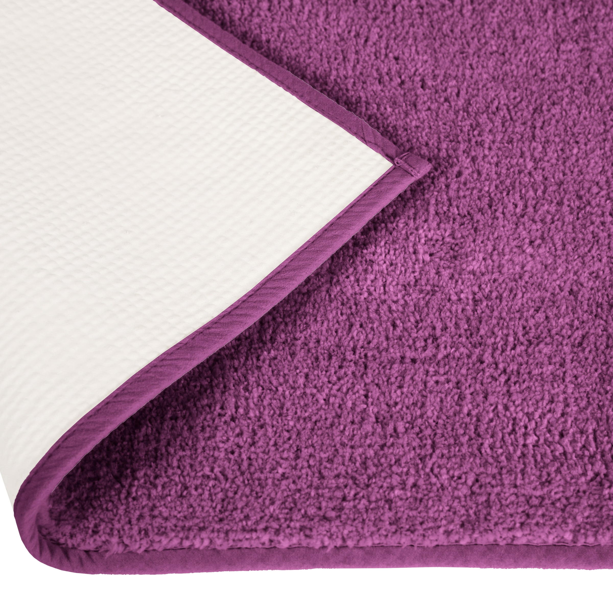 my home Badematte »Vanessa, Badvorleger, Badezimmer Teppich« Höhe 10 mm rutschhemmend beschichtet fussbodenheizungsgeeignet | schnell trocknend | strapazierfähig Badteppich, weiche Haptik, unifarben