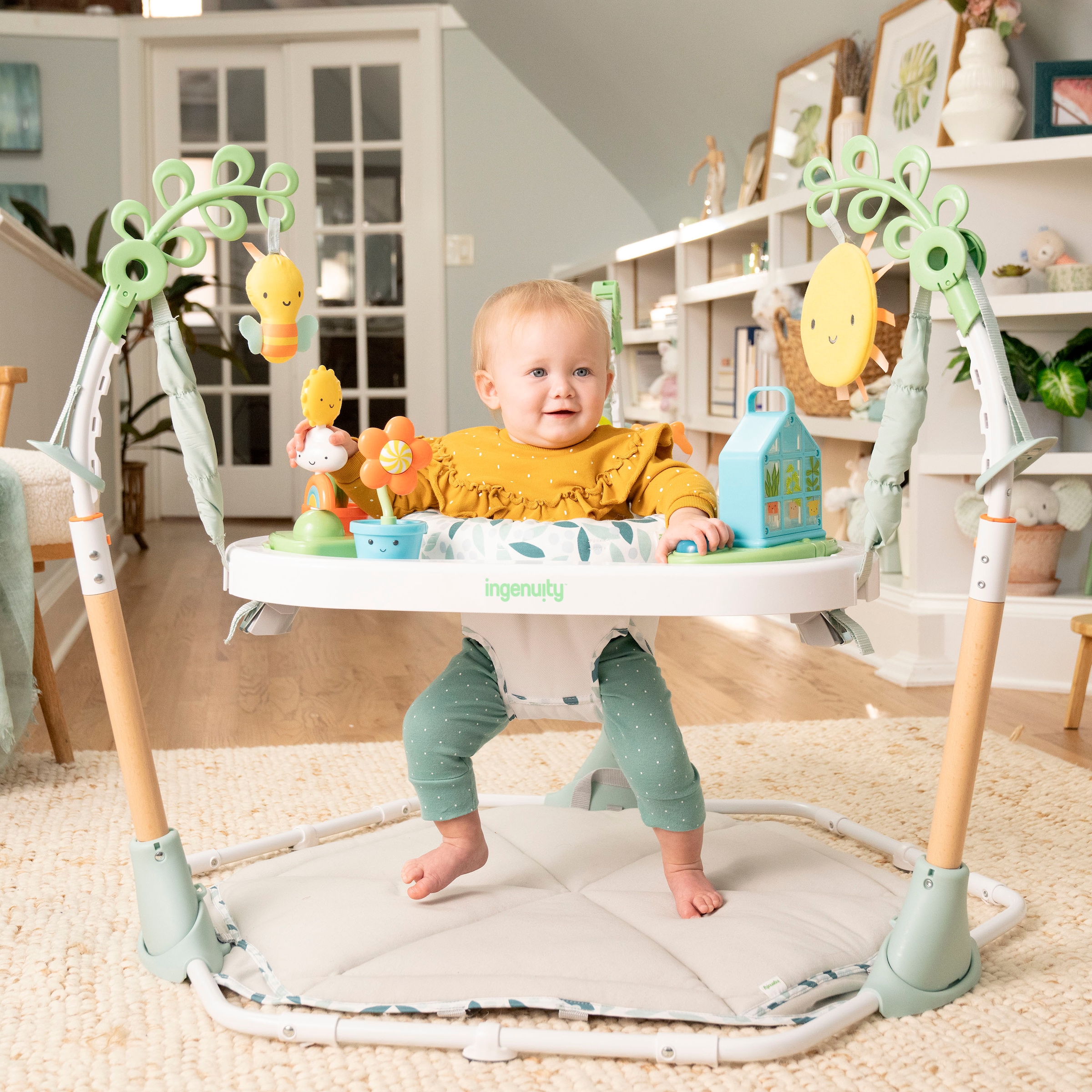 ingenuity Spielcenter »Tummy to Toes™ 6-in-1 Milestones Center« mit Licht und Sound