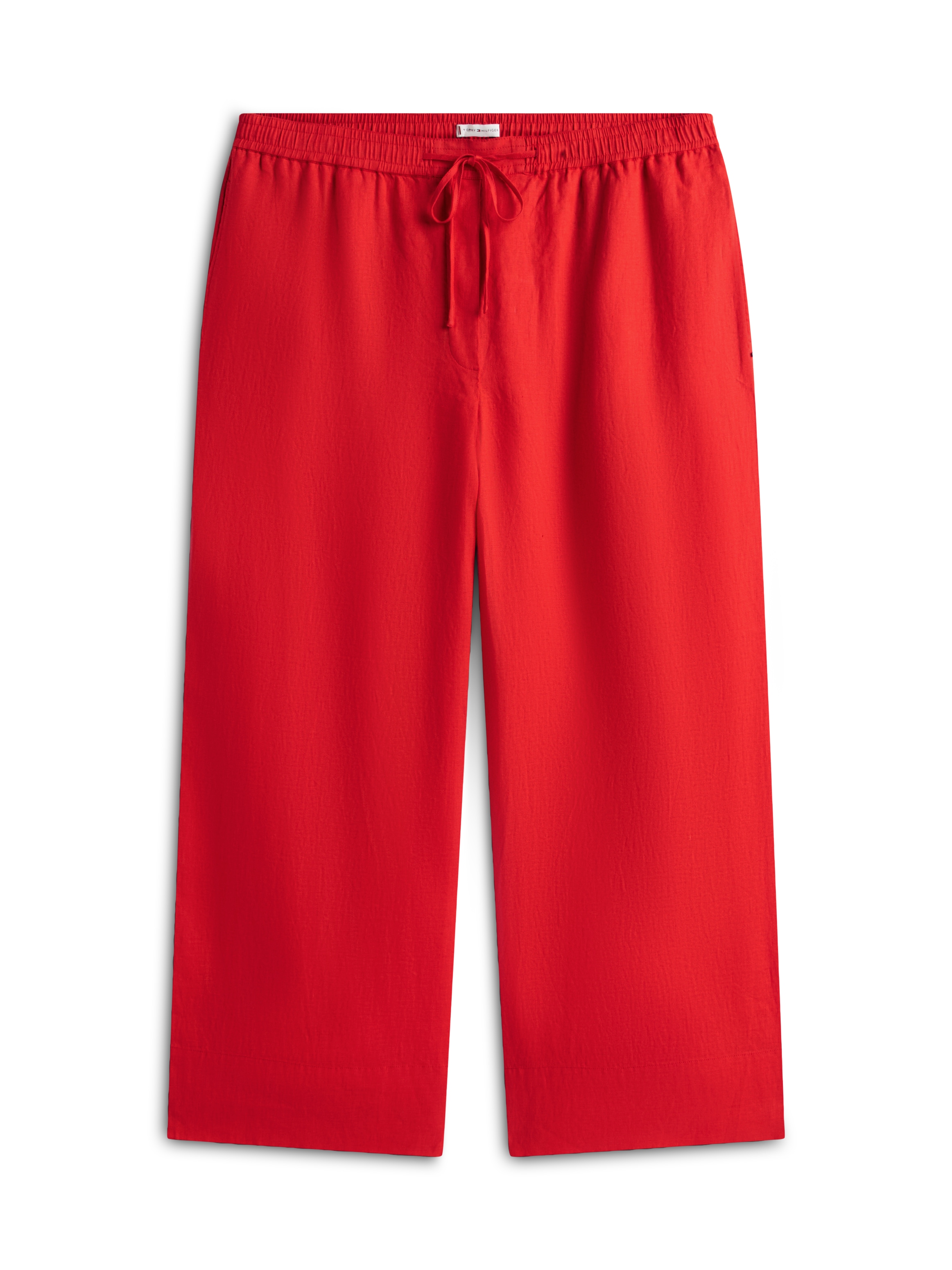 Tommy Hilfiger Curve Pantalon en tissu »CRV ESS LINEN PULL ON PANTS«  in grossen Grössen