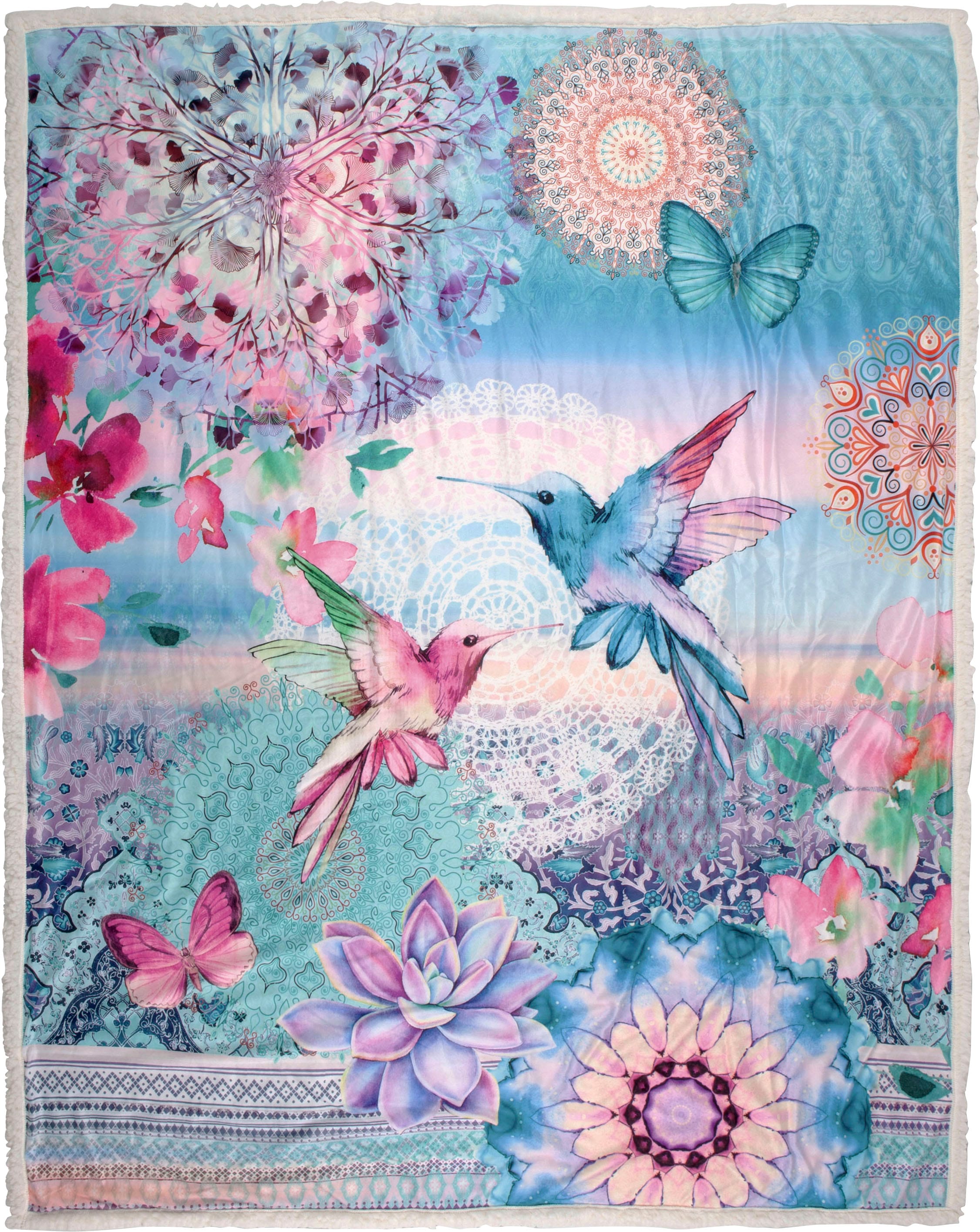 Image of hip Plaid »Ganesha«, mit Mandalas, Kuscheldecke bei Ackermann Versand Schweiz