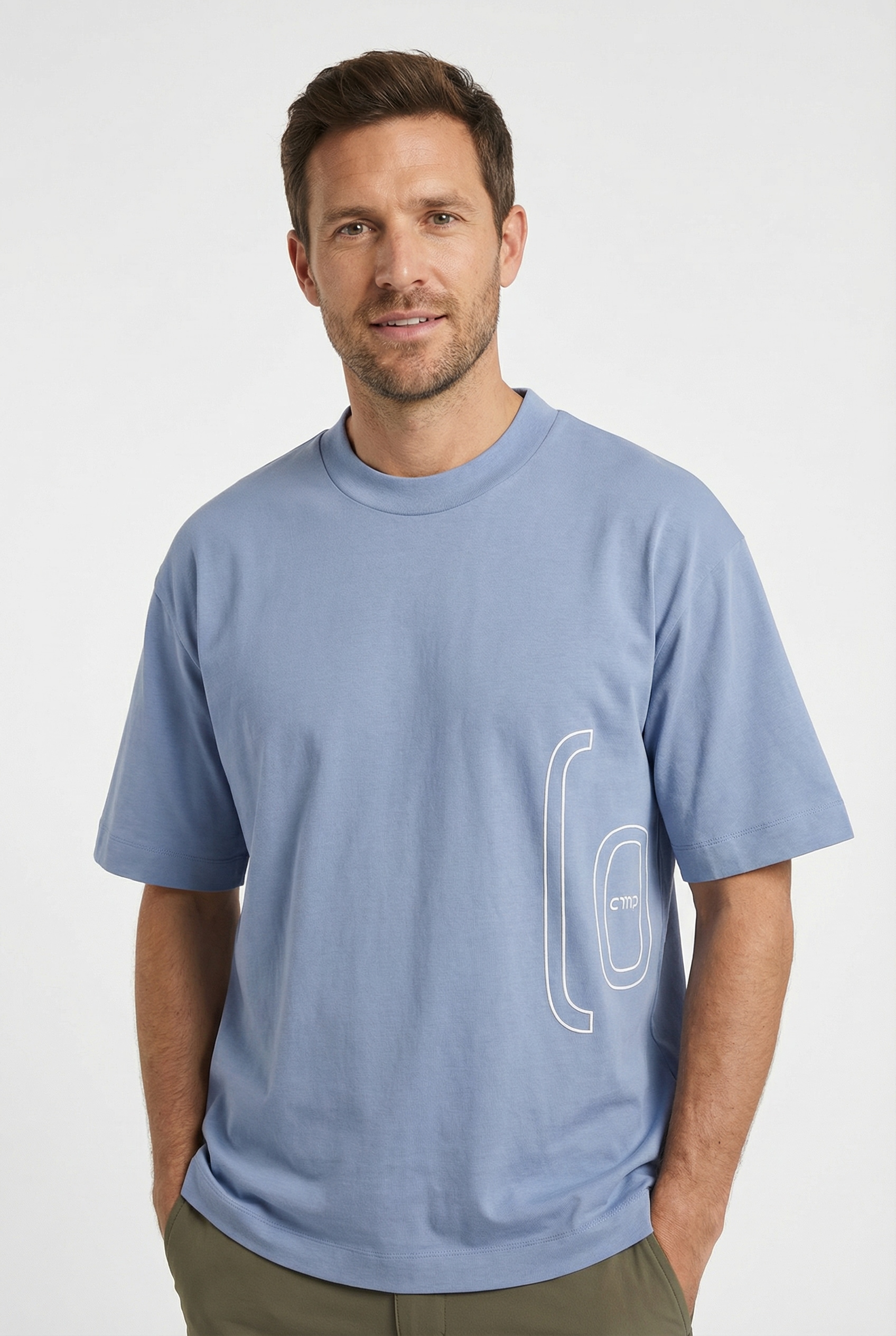 CMP T-shirt oversize weiter Schnitt, sportlicher Stil