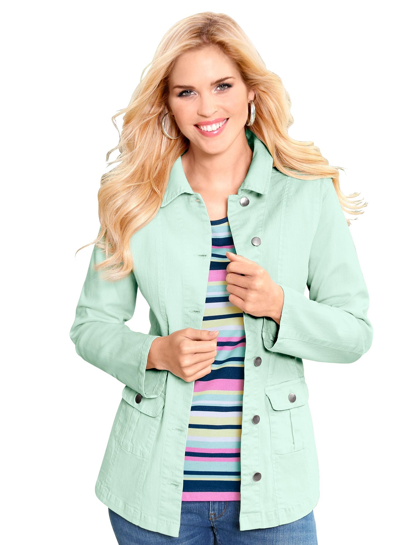 Classic Basics Jeansjacke, ohne Kapuze kaufen