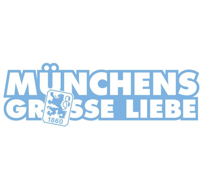 Image of Wall-Art Wandtattoo »1860 München Grosse Liebe«, (1 St.) bei Ackermann Versand Schweiz