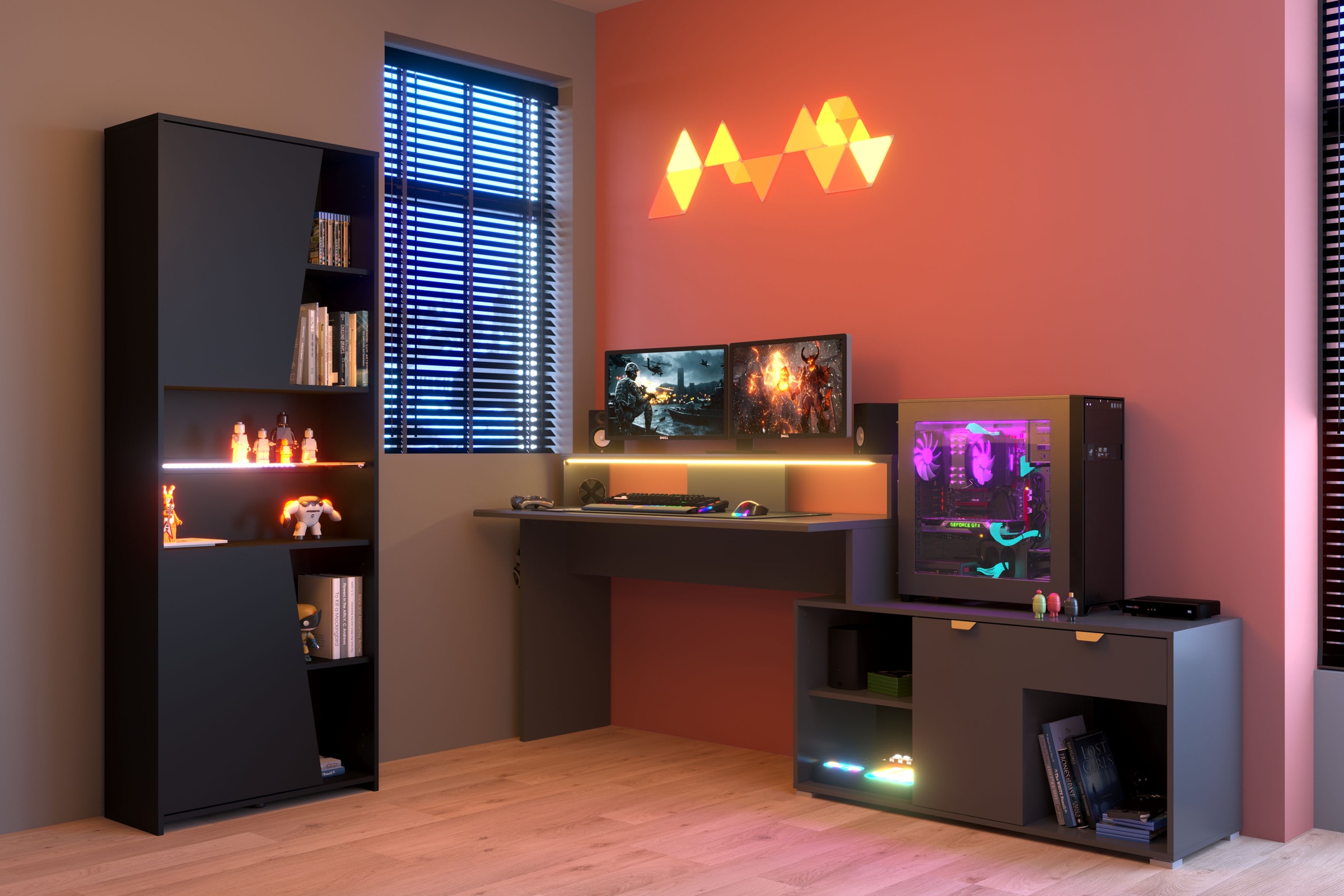 Parisot Regal-Set »Work 2« Komplett-Set, Parisot Work 2, 2 Stk. tlg.