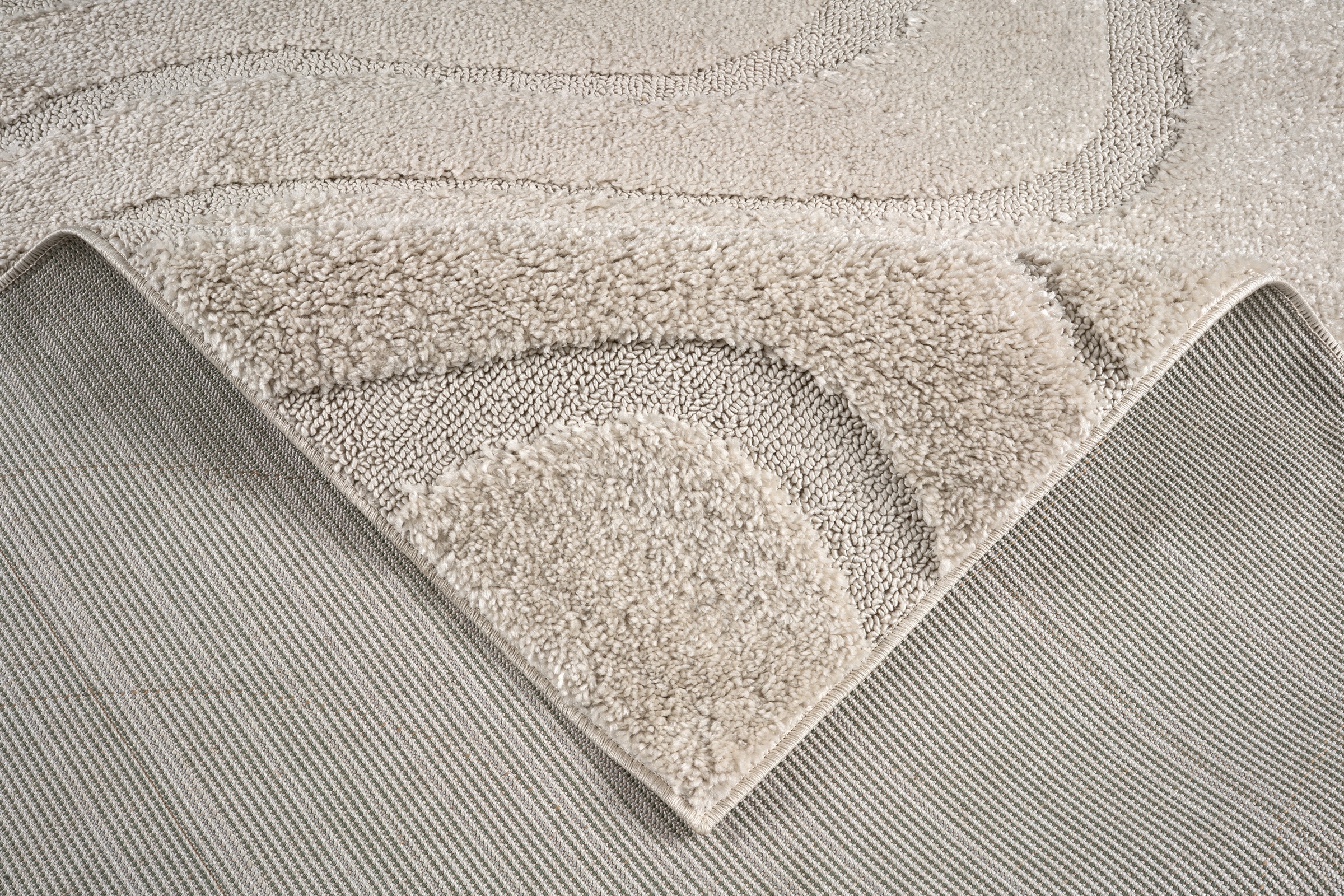 GOODproduct Teppich »Flowa, Wellenmuster, Hoch-Tief« rechteckig 20 mm Höhe Modernes Design, 3D Optik, Designteppich, Wohnzimmer
