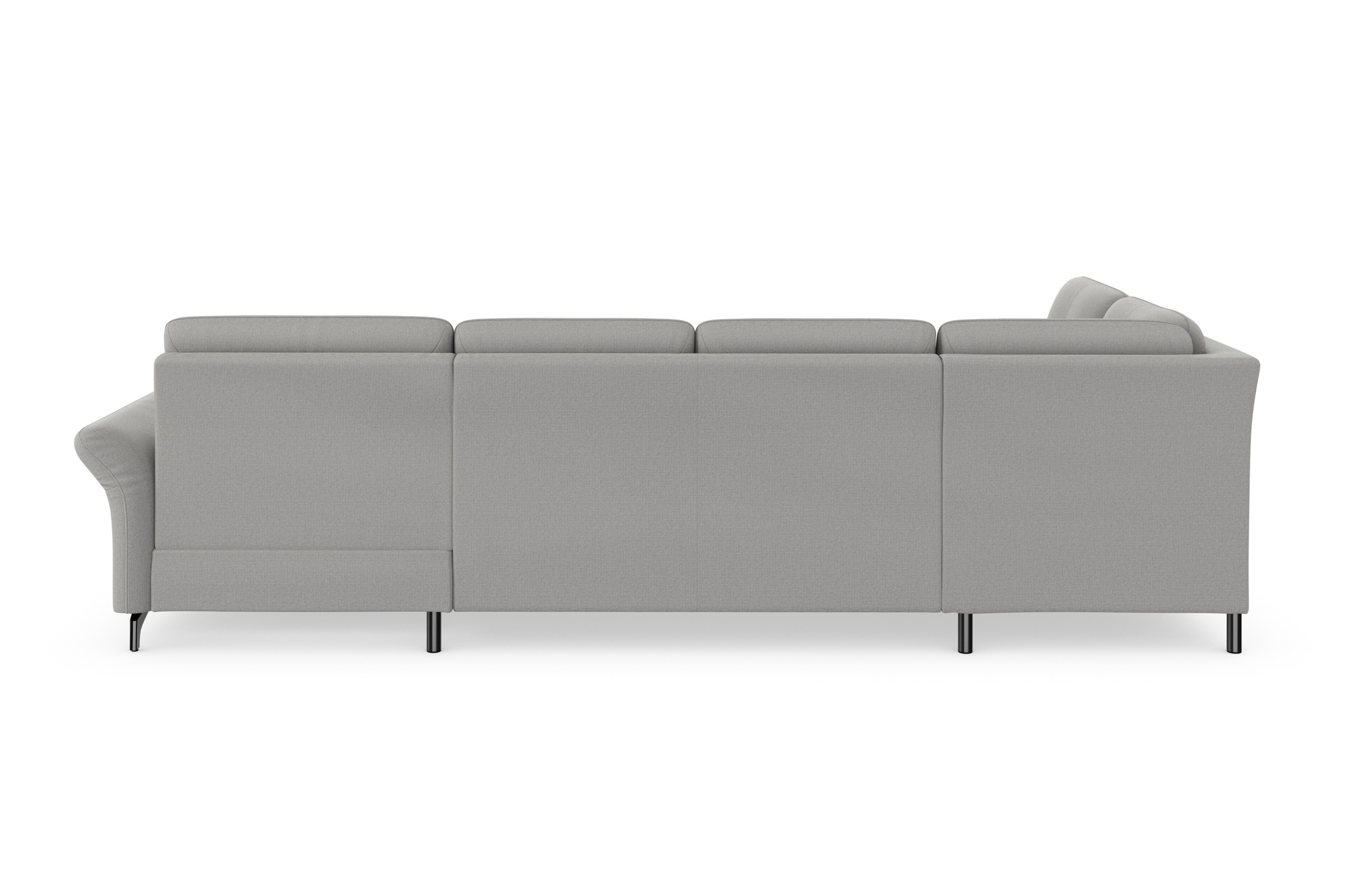Places of Style Wohnlandschaft »Calando U-Form«, wahlweise mit Bettfunktion, Bettkasten und Armteilfunktion