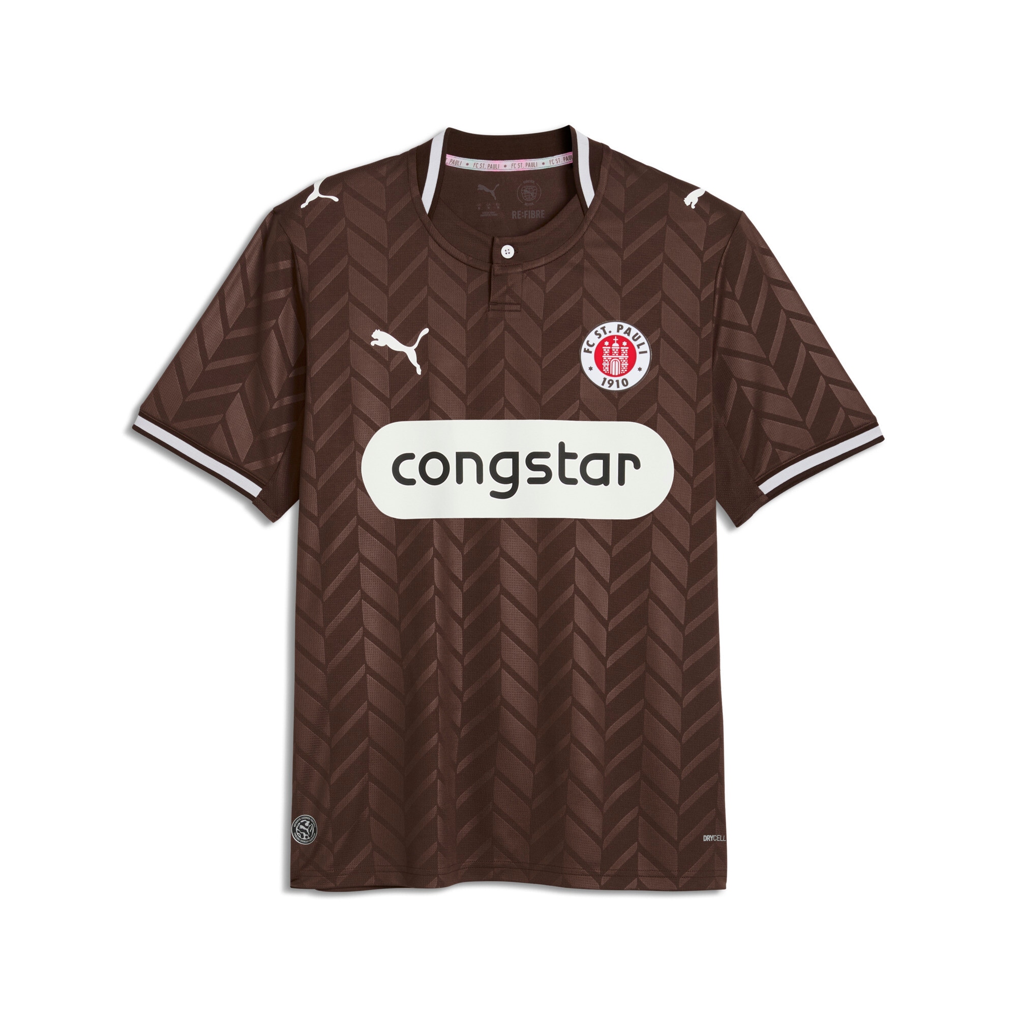 PUMA Fussballtrikot »FCSP HOME JERSEY REPLICA« mit Rundhalsausschnitt, Kurzarm, atmungsaktiv