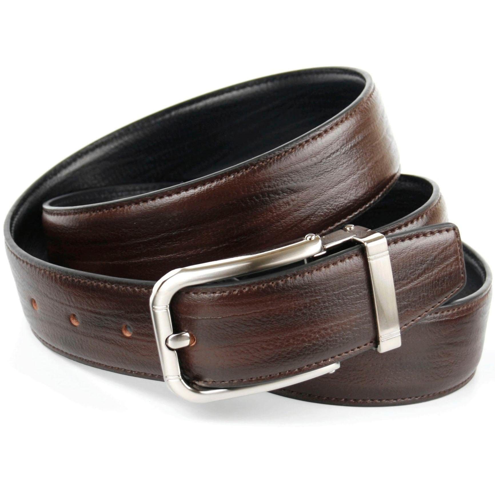 Image of Anthoni Crown Ledergürtel, Wendegürtel in dunkelbraun/ schwarz bei Ackermann Versand Schweiz