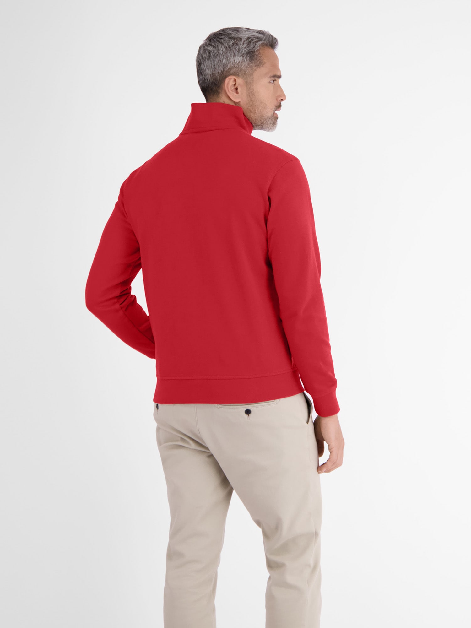 LERROS Sweatshirt »Sweat-Troyer mit dezentem Nadel-Steppmuster«
