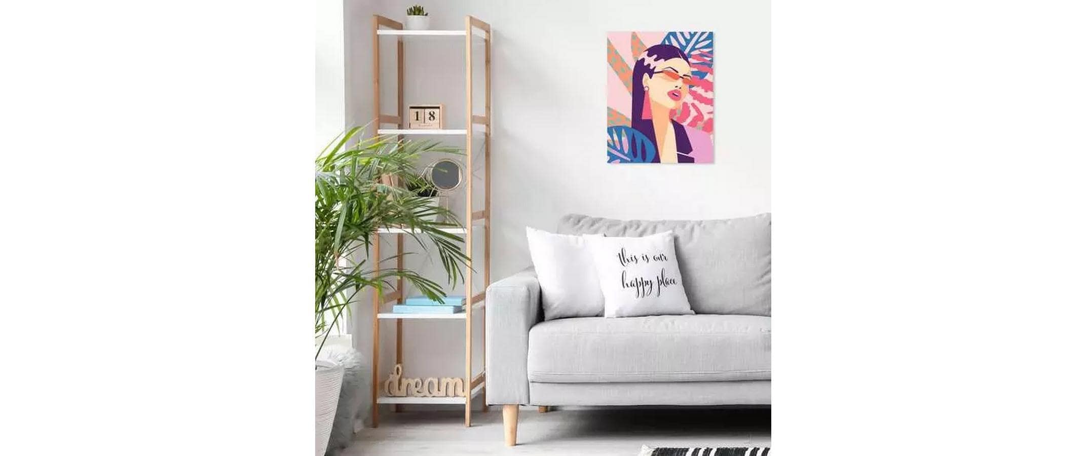 Ravensburger Peinture par numéros »CreArt Neon Diva 24 x 30 cm«