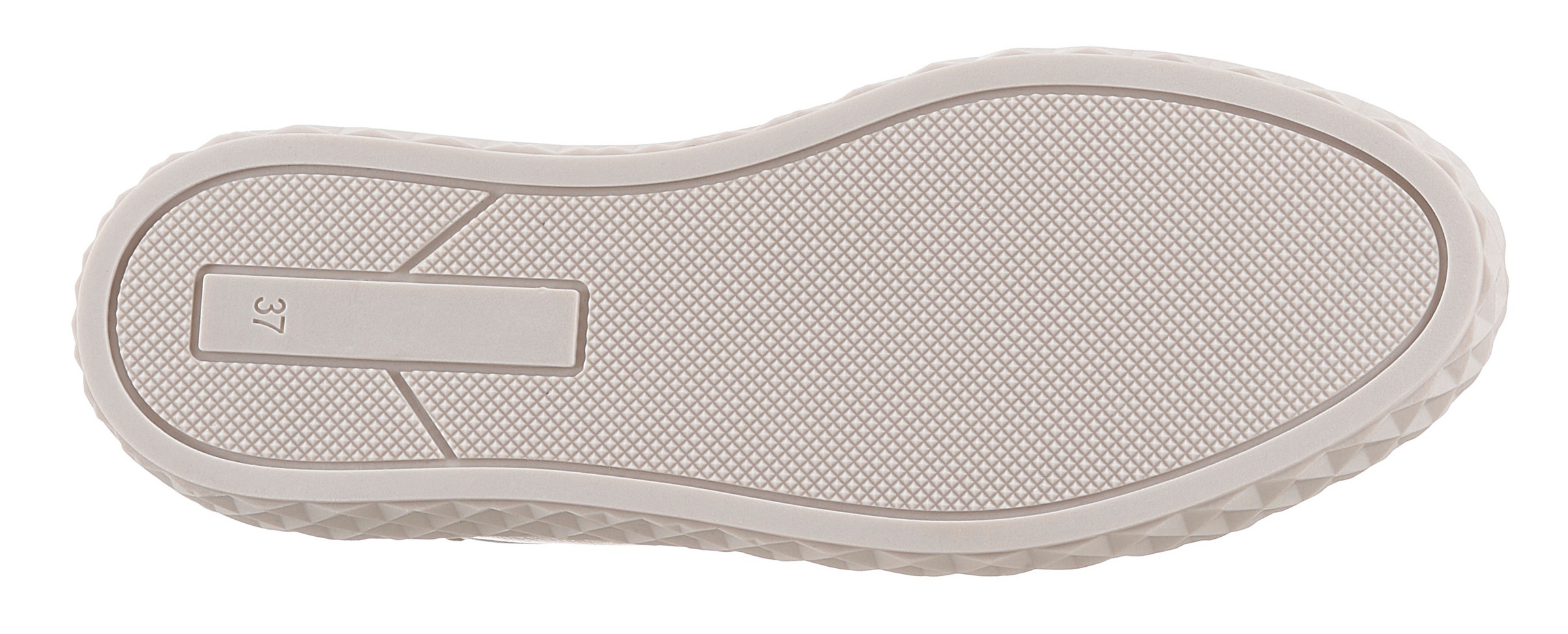 MARCO TOZZI Plateausneaker, mit tollen Metallic-Details