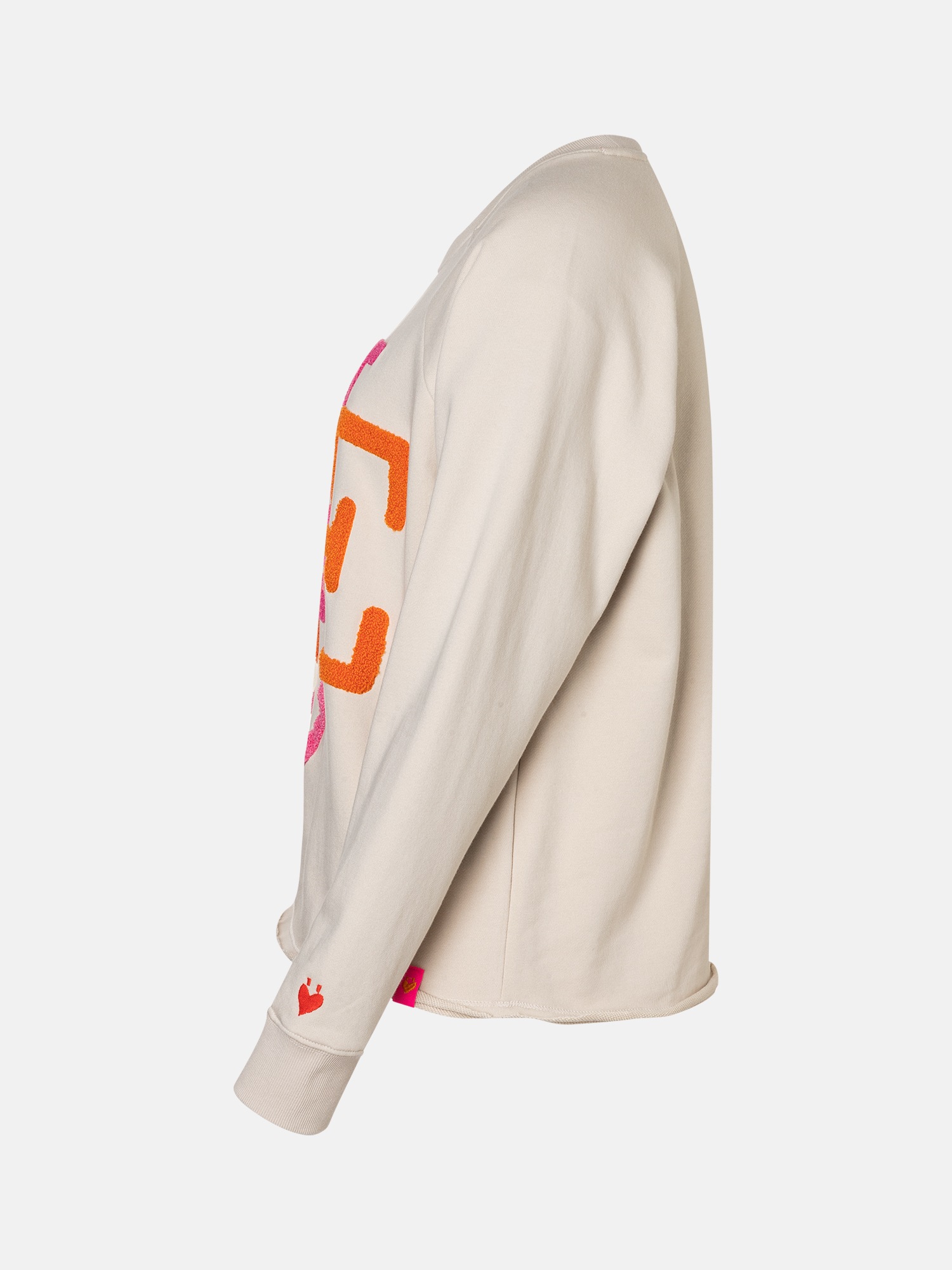 Lieblingsstück Sweatshirt »BirdieL«, mit LOVE-Applikation, Rundhals
